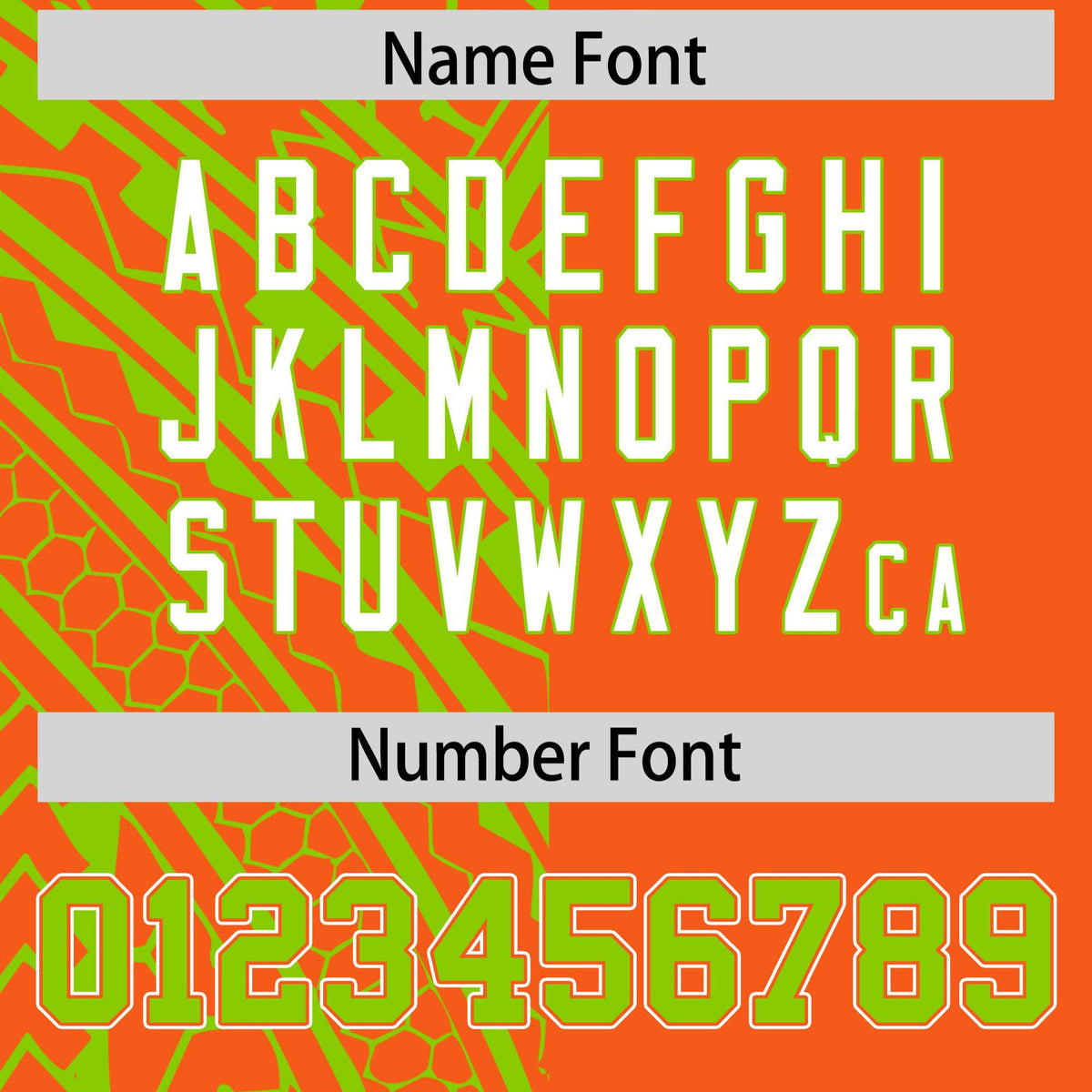 Custom Orange Neon Green Split Fashion Tribal Pattern Authentic Baseball Jersey