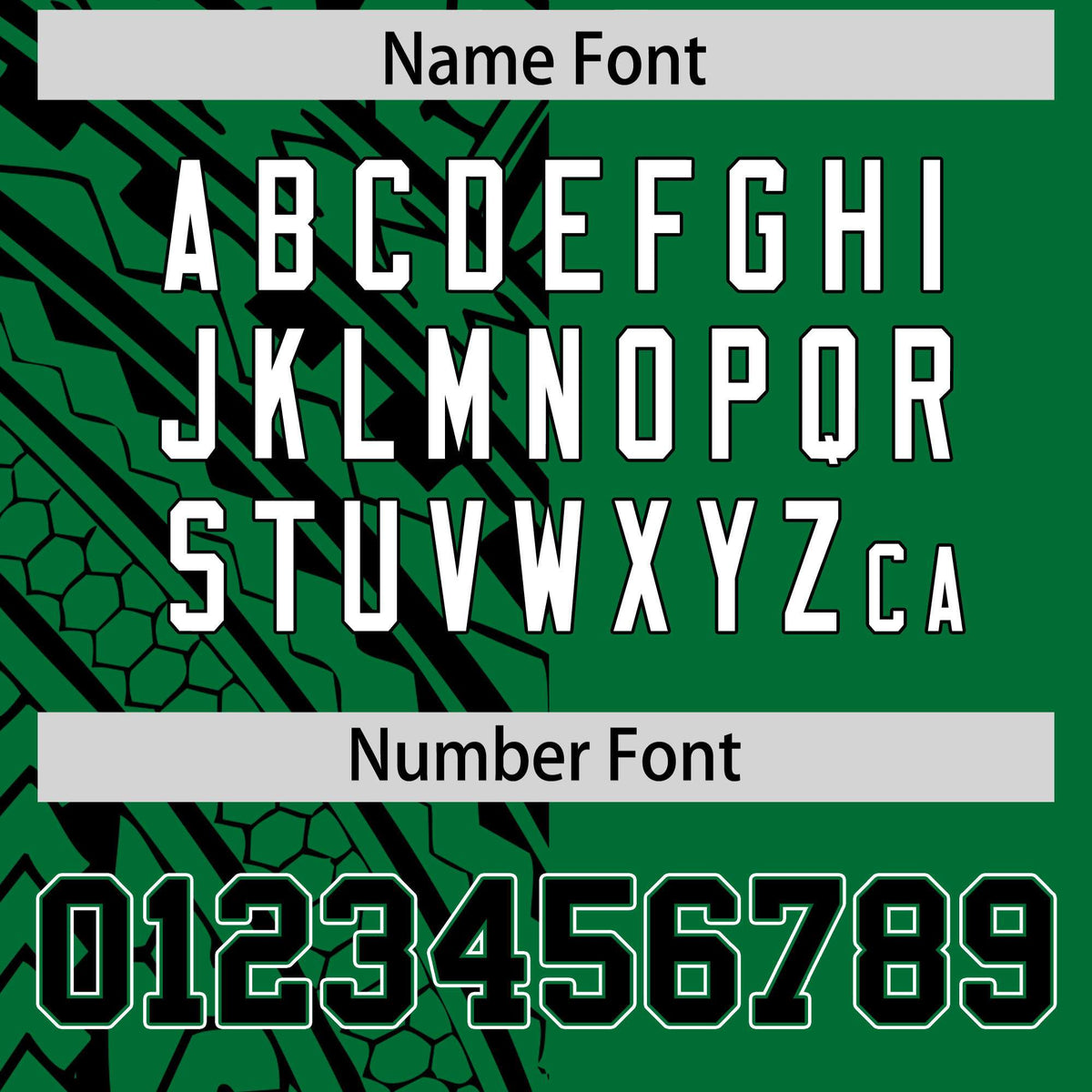 Custom Kelly Green Black Split Fashion Tribal Pattern Authentic Baseball Jersey