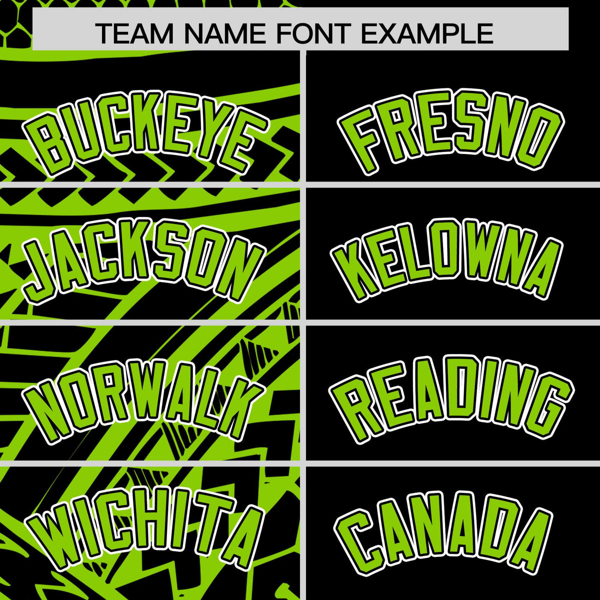 Custom Black Neon Green Split Fashion Tribal Pattern Authentic Baseball Jersey