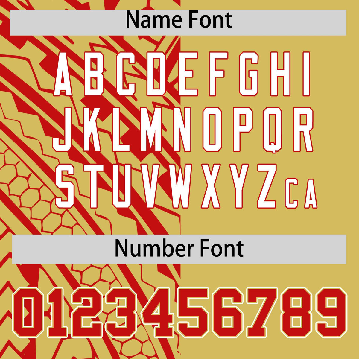 Custom Red Old Gold Split Fashion Tribal Pattern Authentic Baseball Jersey