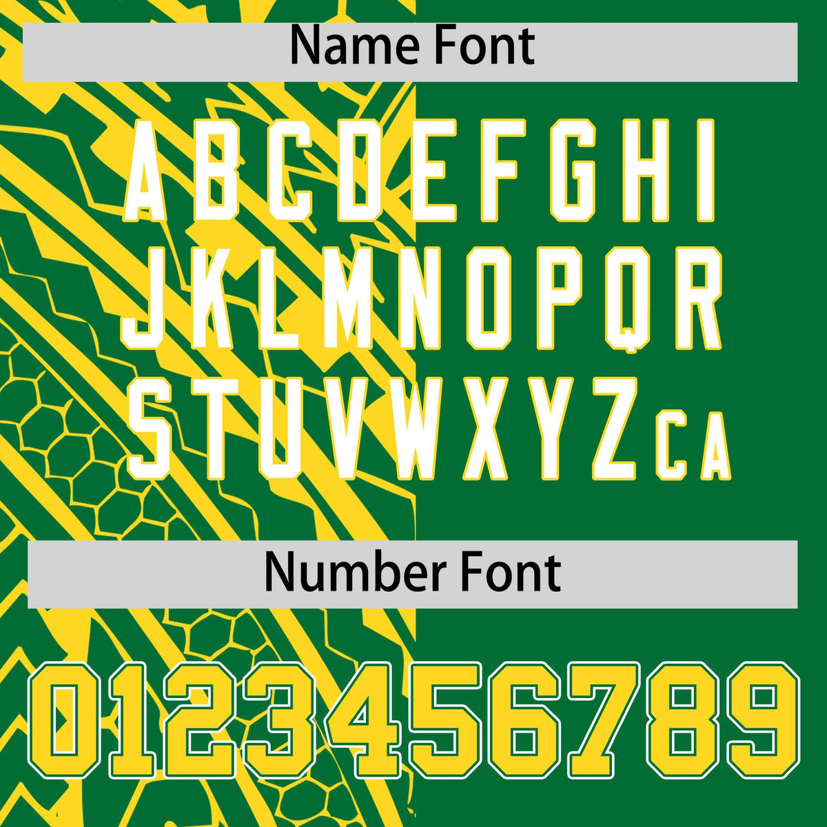 Custom Kelly Green Gold Split Fashion Tribal Pattern Authentic Baseball Jersey