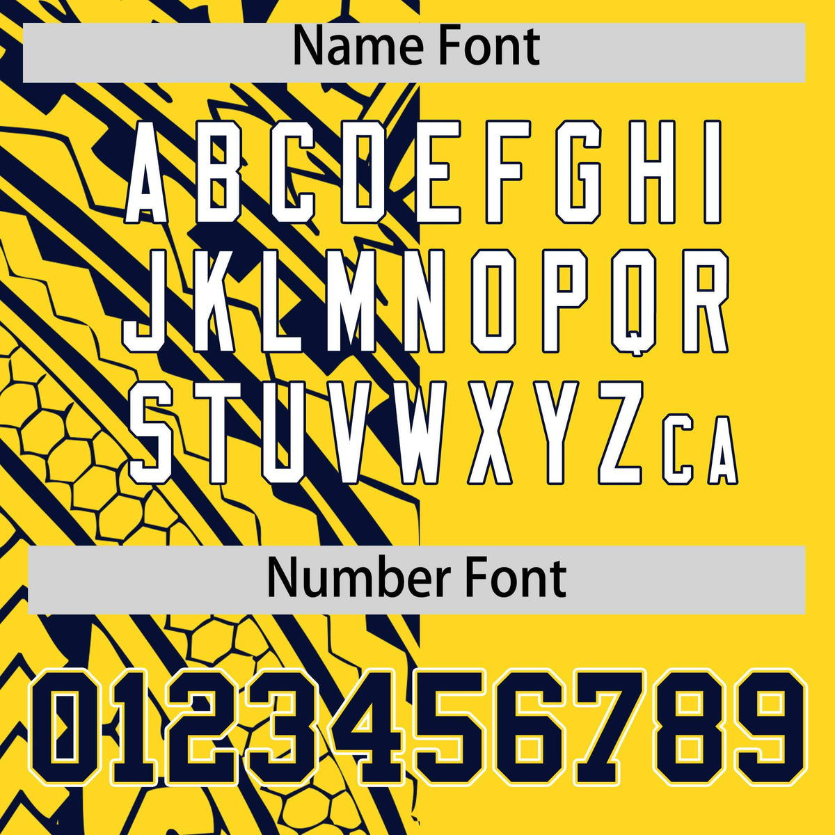 Custom Gold Navy Split Fashion Tribal Pattern Authentic Baseball Jersey