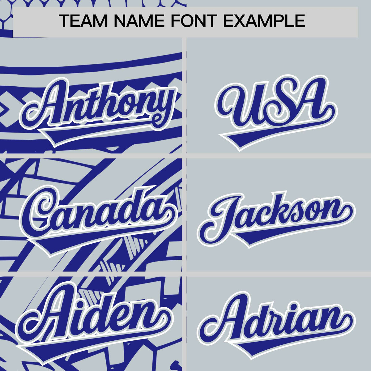 Custom Silver Royal Split Fashion Tribal Pattern Authentic Baseball Jersey