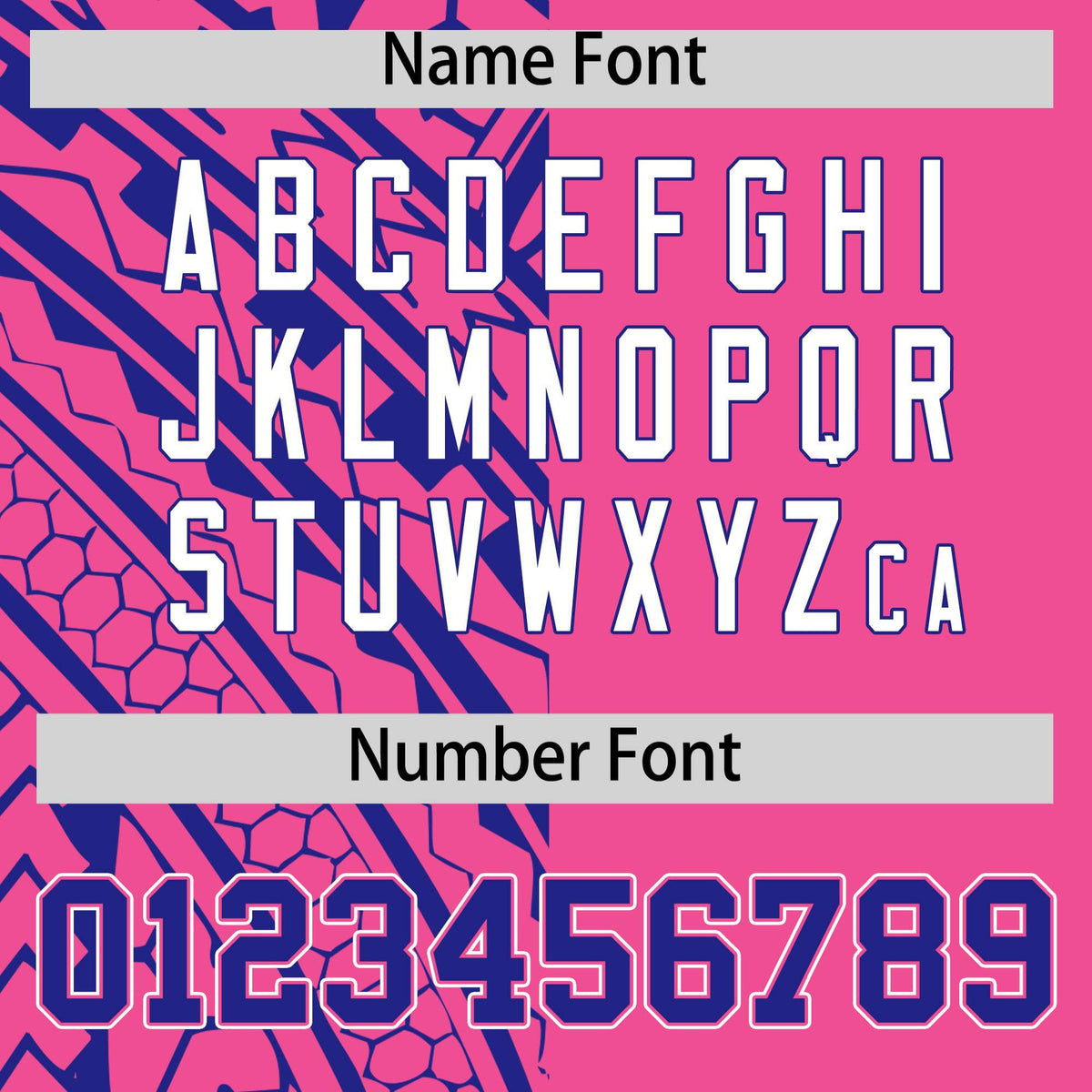 Custom Pink Royal Split Fashion Tribal Pattern Authentic Baseball Jersey