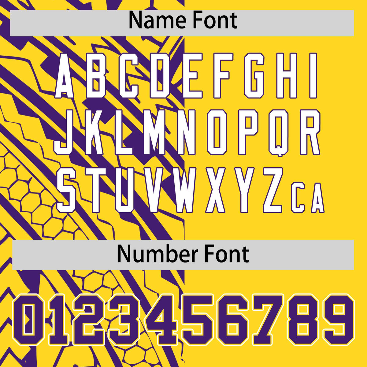 Custom Gold Purple Split Fashion Tribal Pattern Authentic Baseball Jersey