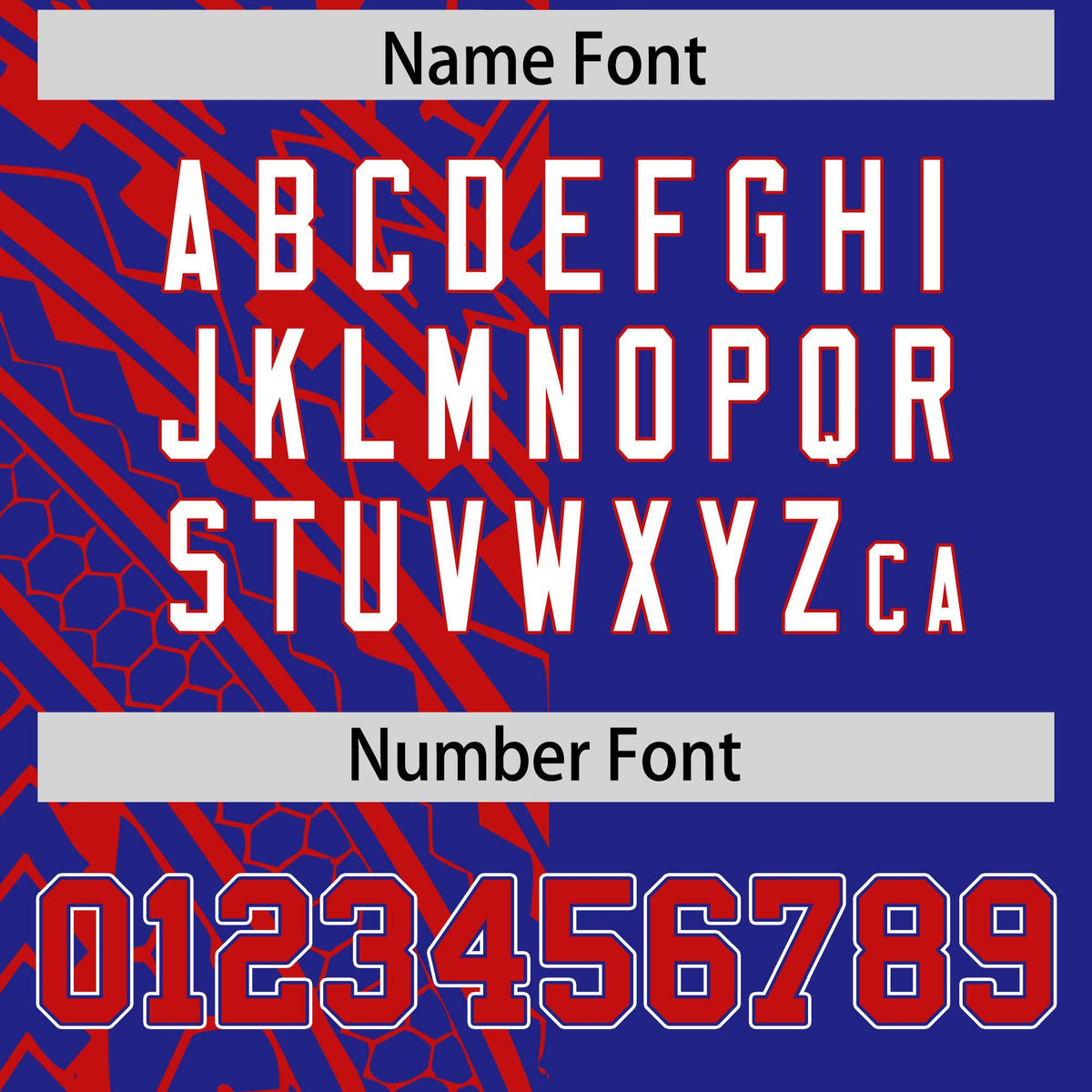 Custom Red Royal Split Fashion Tribal Pattern Authentic Baseball Jersey