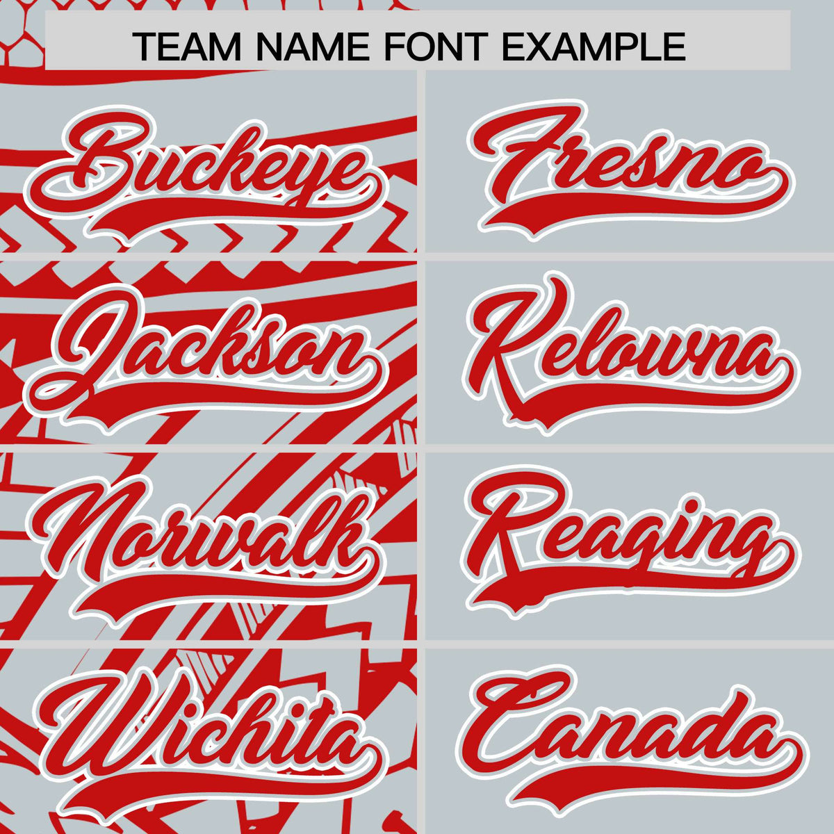 Custom Red Silver Split Fashion Tribal Pattern Authentic Baseball Jersey