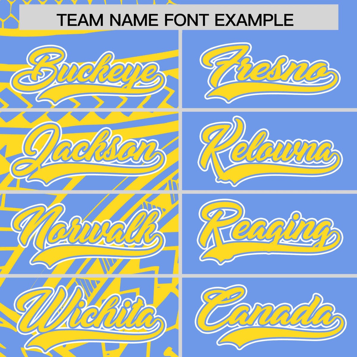 Custom Light Blue Gold Split Fashion Tribal Pattern Authentic Baseball Jersey