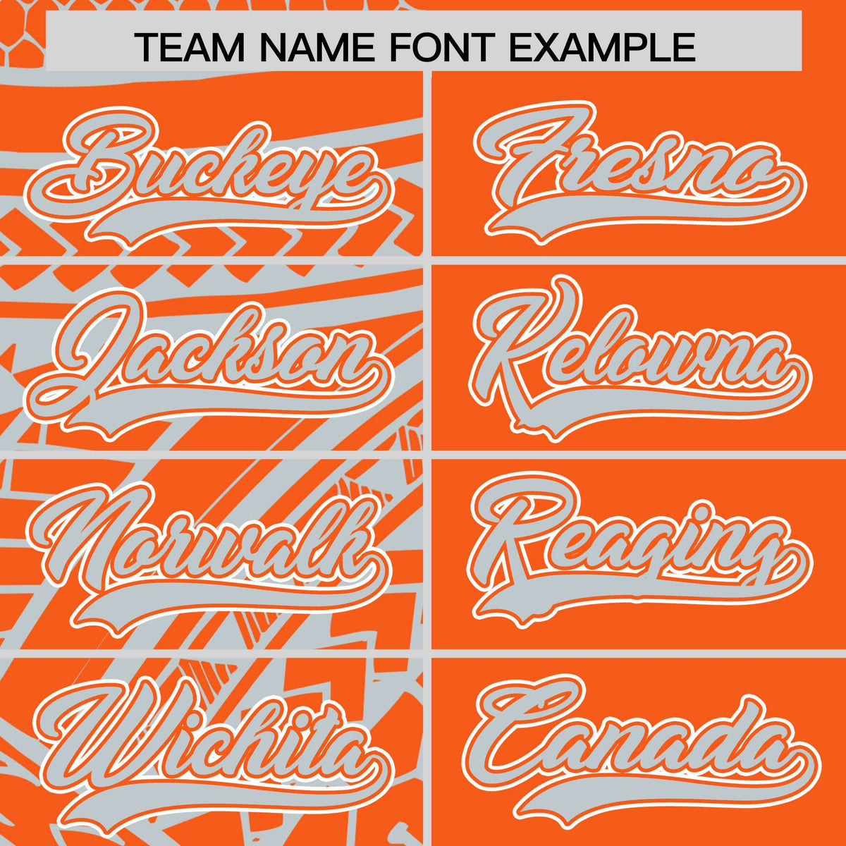 Custom Orange Silver Split Fashion Tribal Pattern Authentic Baseball Jersey