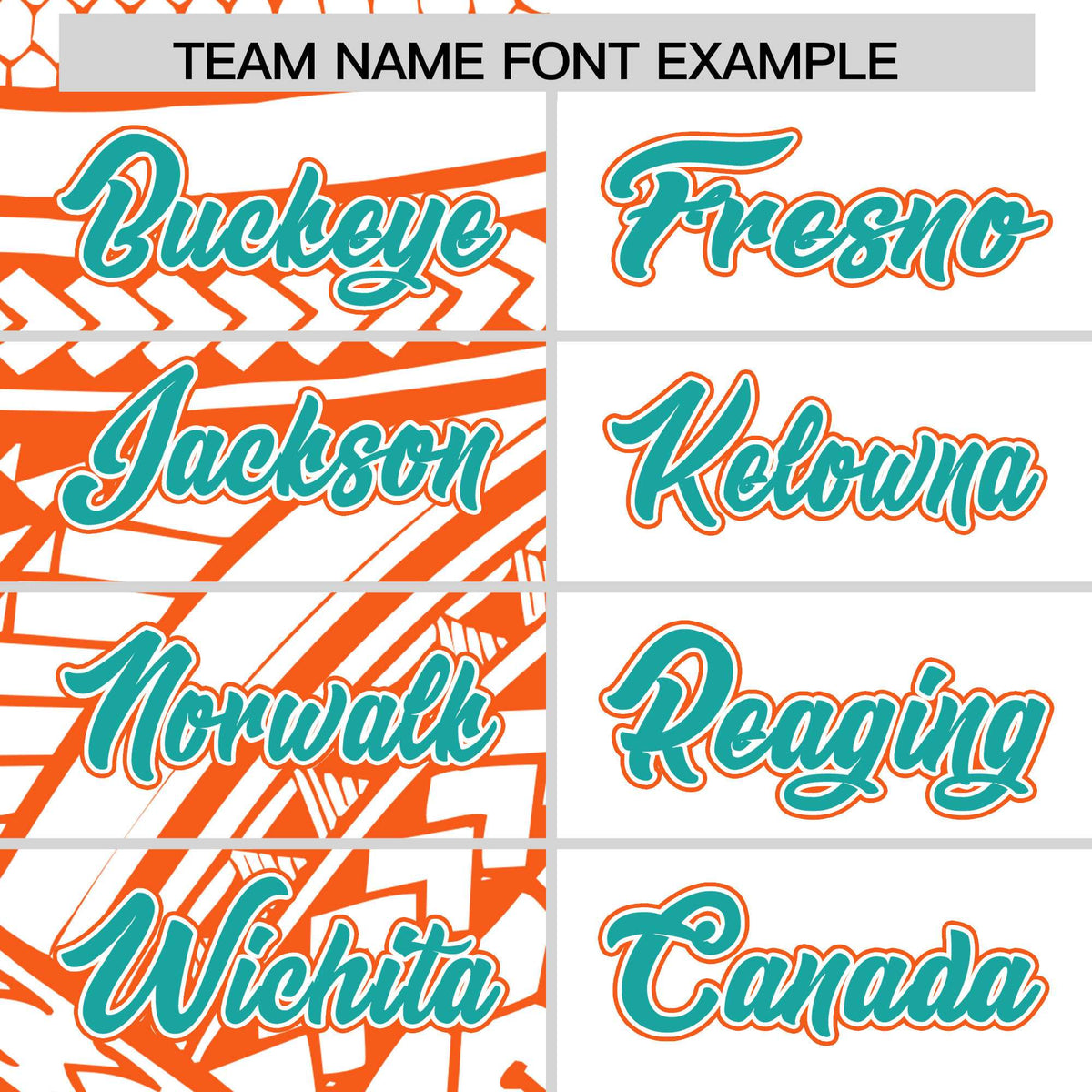 Custom White Orange Split Fashion Tribal Pattern Authentic Baseball Jersey