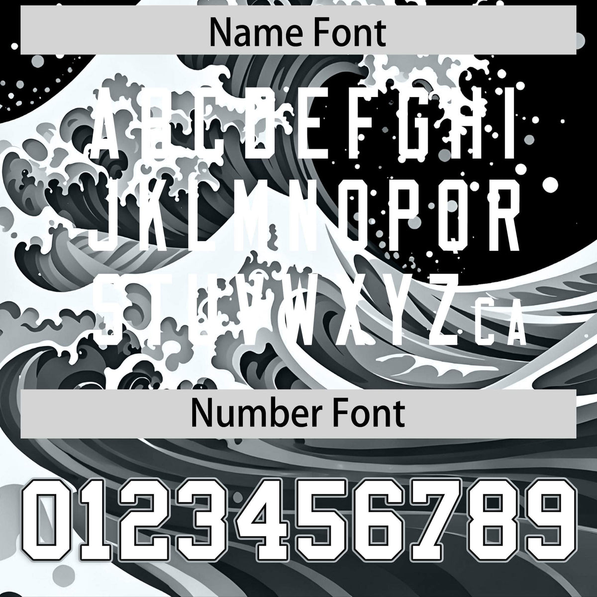 Custom Black Wave Graffiti Pattern Authentic Baseball Jersey| KXKSHOP