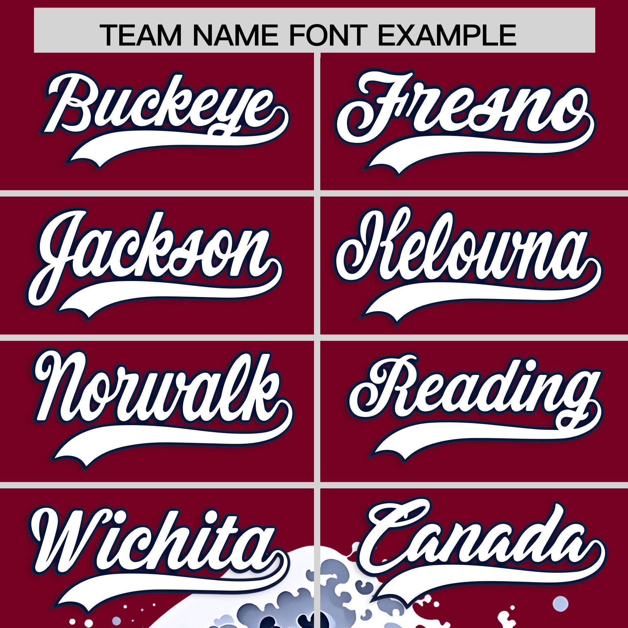 Custom Crimson Wave Graffiti Pattern Authentic Baseball Jersey| KXKSHOP