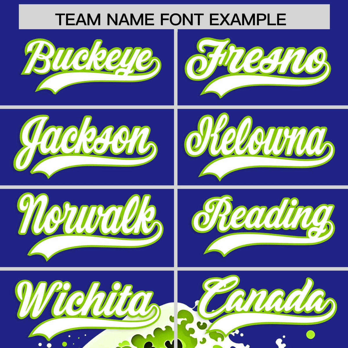 Custom Royal Wave Graffiti Pattern Authentic Baseball Jersey| KXKSHOP