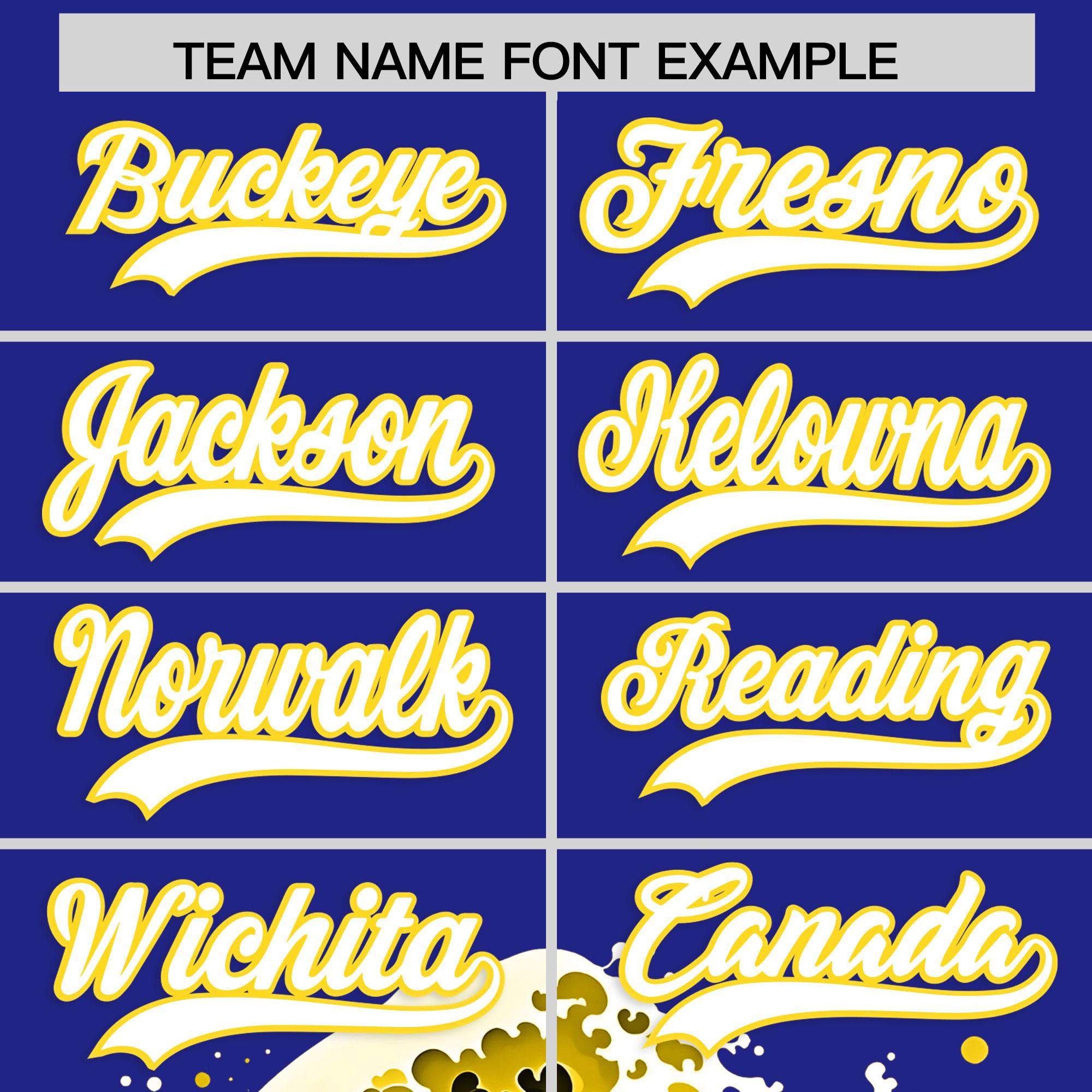 Custom Royal Wave Graffiti Pattern Authentic Baseball Jersey | KXKSHOP