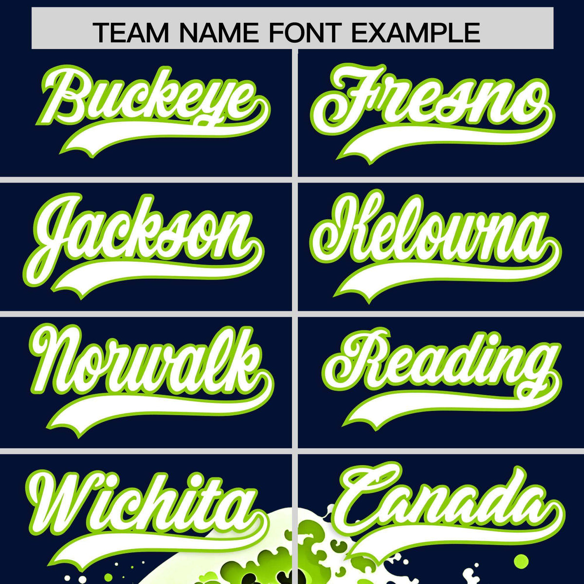 Custom Navy Wave Graffiti Pattern Authentic Baseball Jersey| KXKSHOP