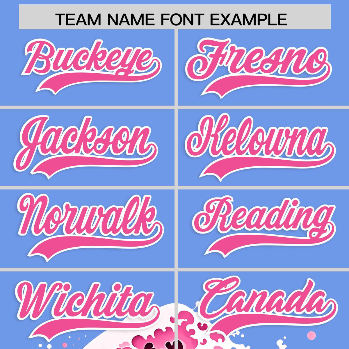 Custom Light Blue Wave Graffiti Pattern Authentic Baseball Jersey| KXKSHOP