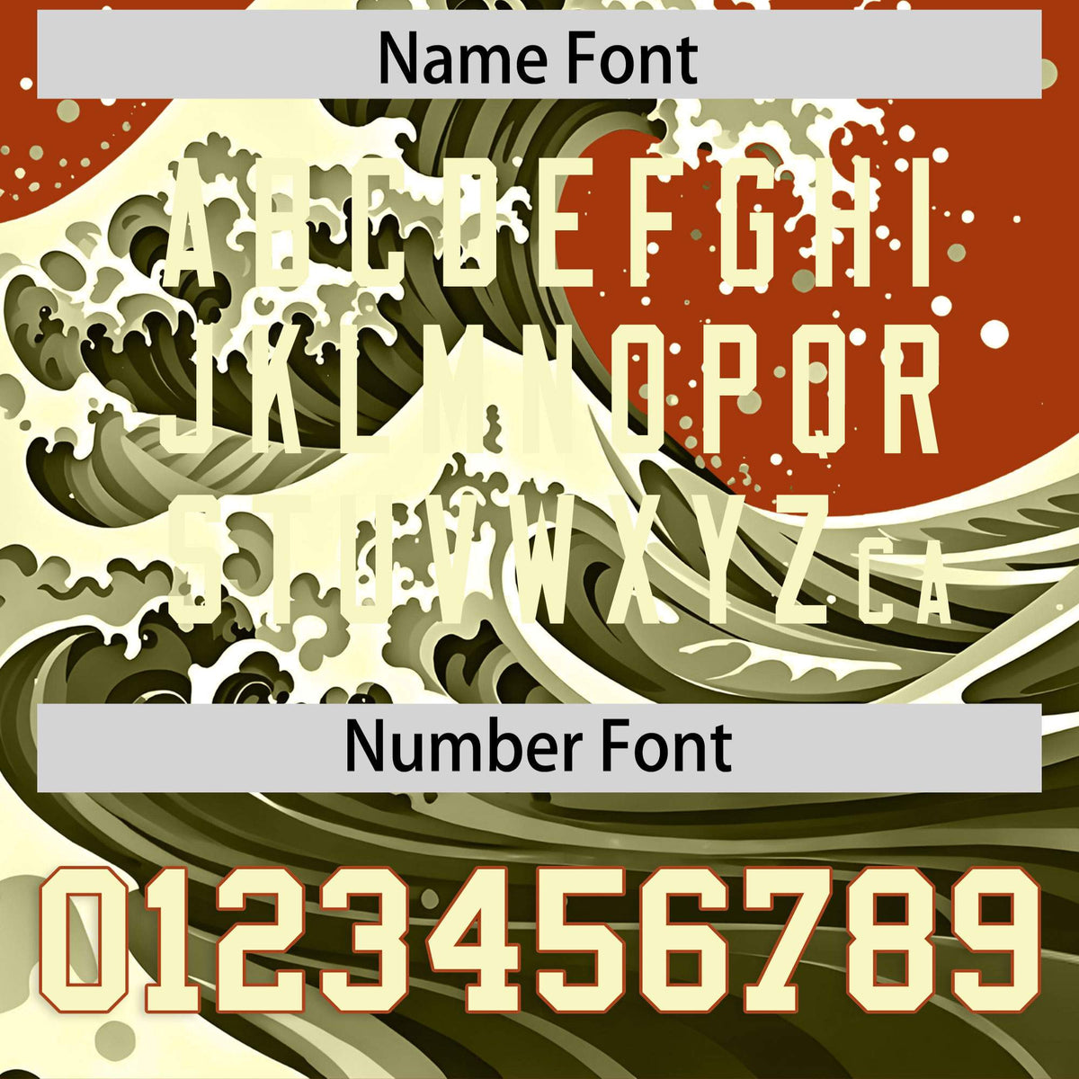 Custom Texas Orange Wave Graffiti Pattern Authentic Baseball Jersey| KXKSHOP