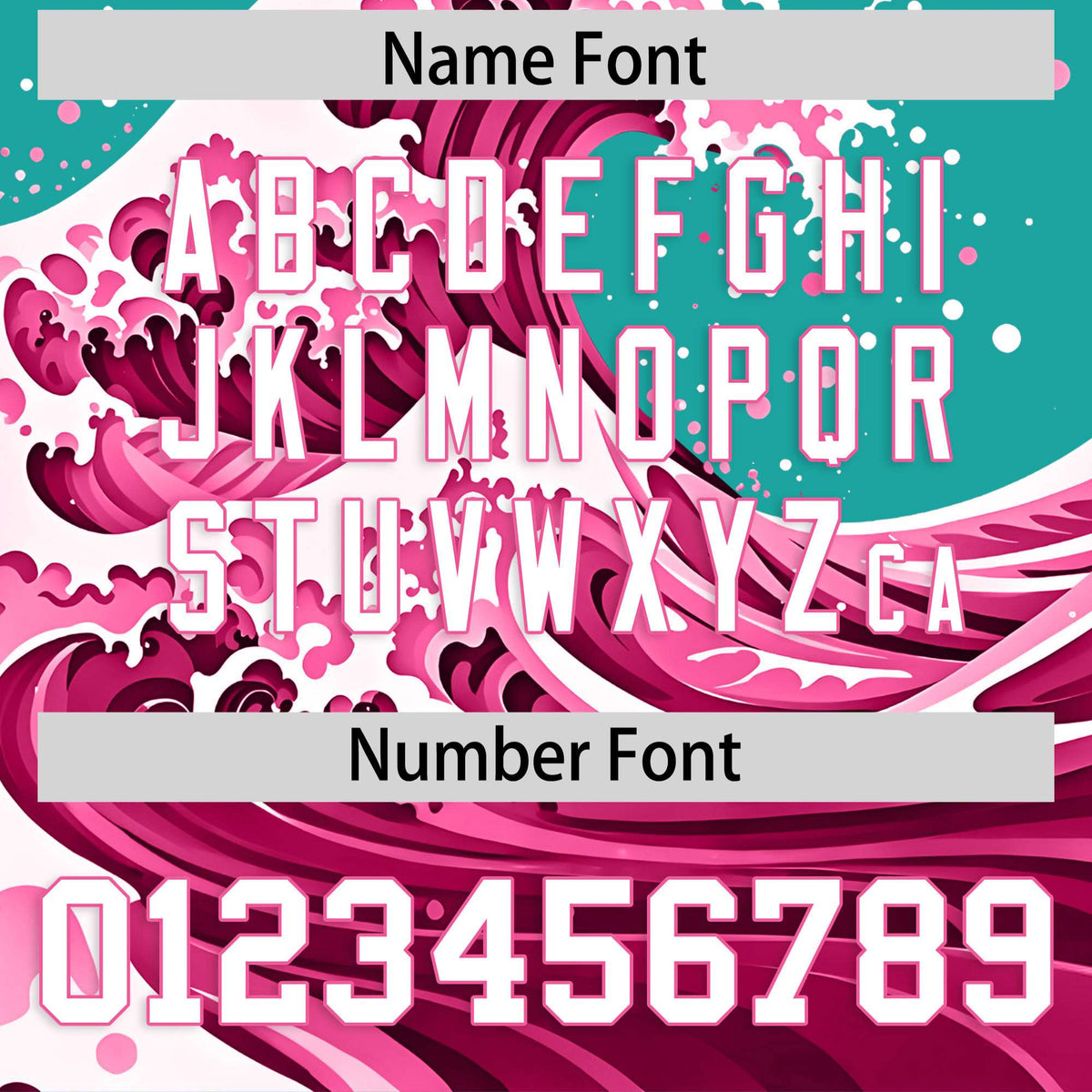 Custom Aqua Wave Graffiti Pattern Authentic Baseball Jersey| KXKSHOP