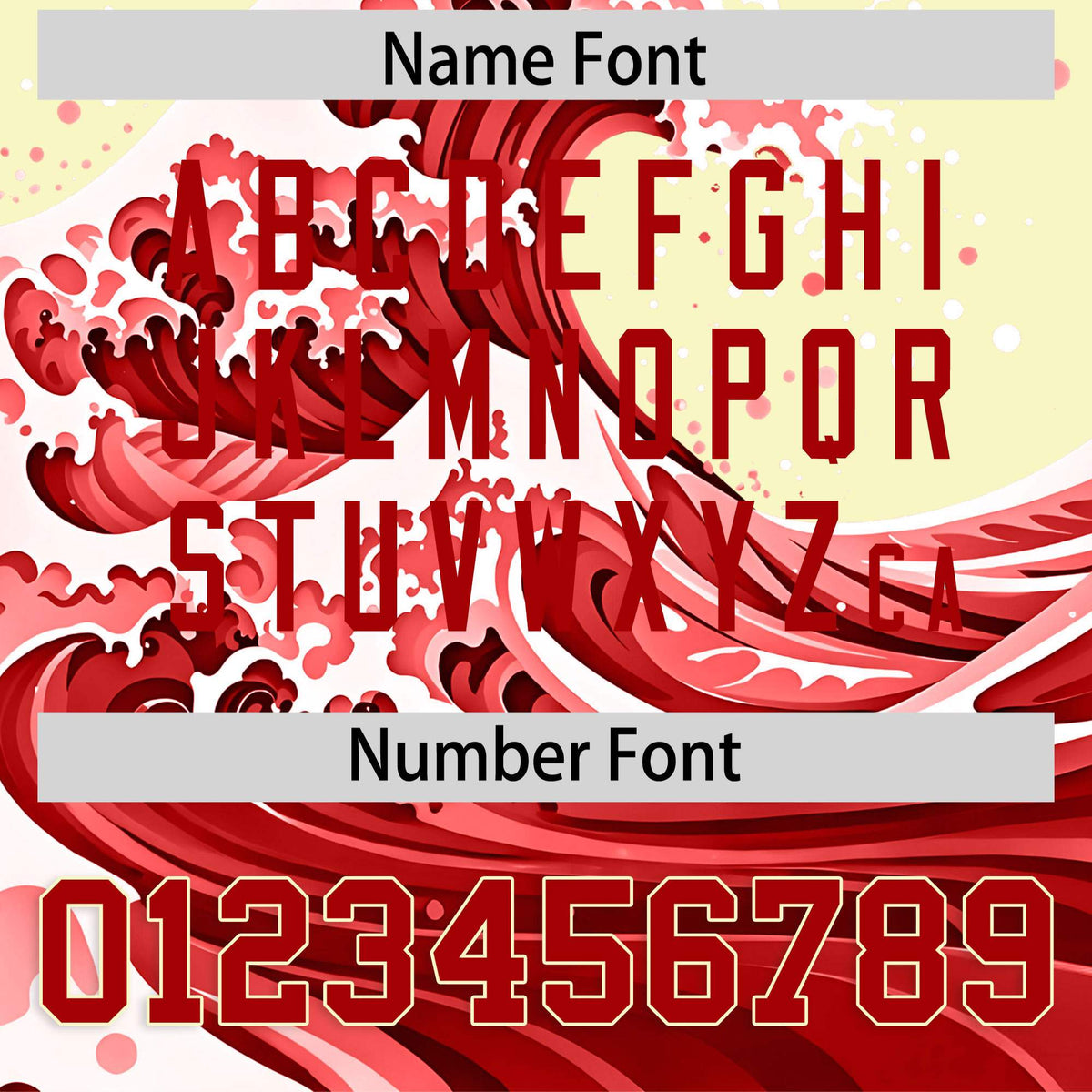 Custom Cream Wave Graffiti Pattern Authentic Baseball Jersey| KXKSHOP