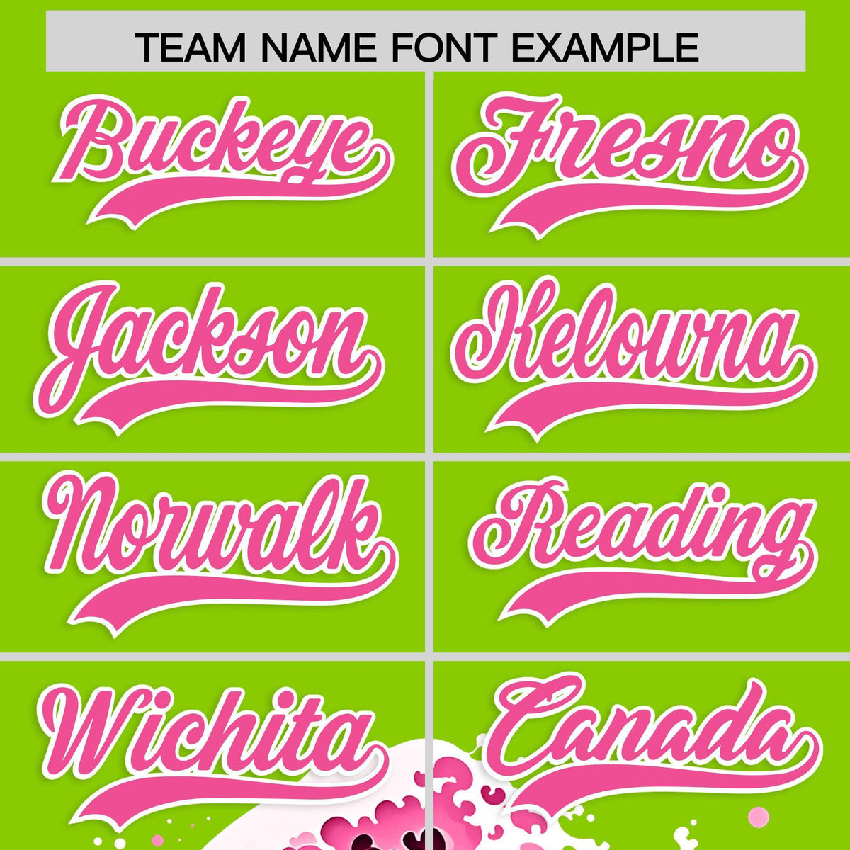 Custom Neon Green Wave Graffiti Pattern Authentic Baseball Jersey| KXKSHOP