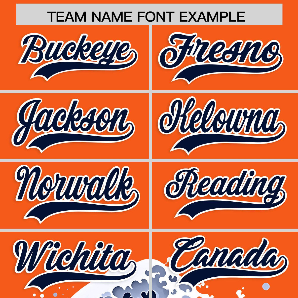 Custom Orange Wave Graffiti Pattern Authentic Baseball Jersey| KXKSHOP