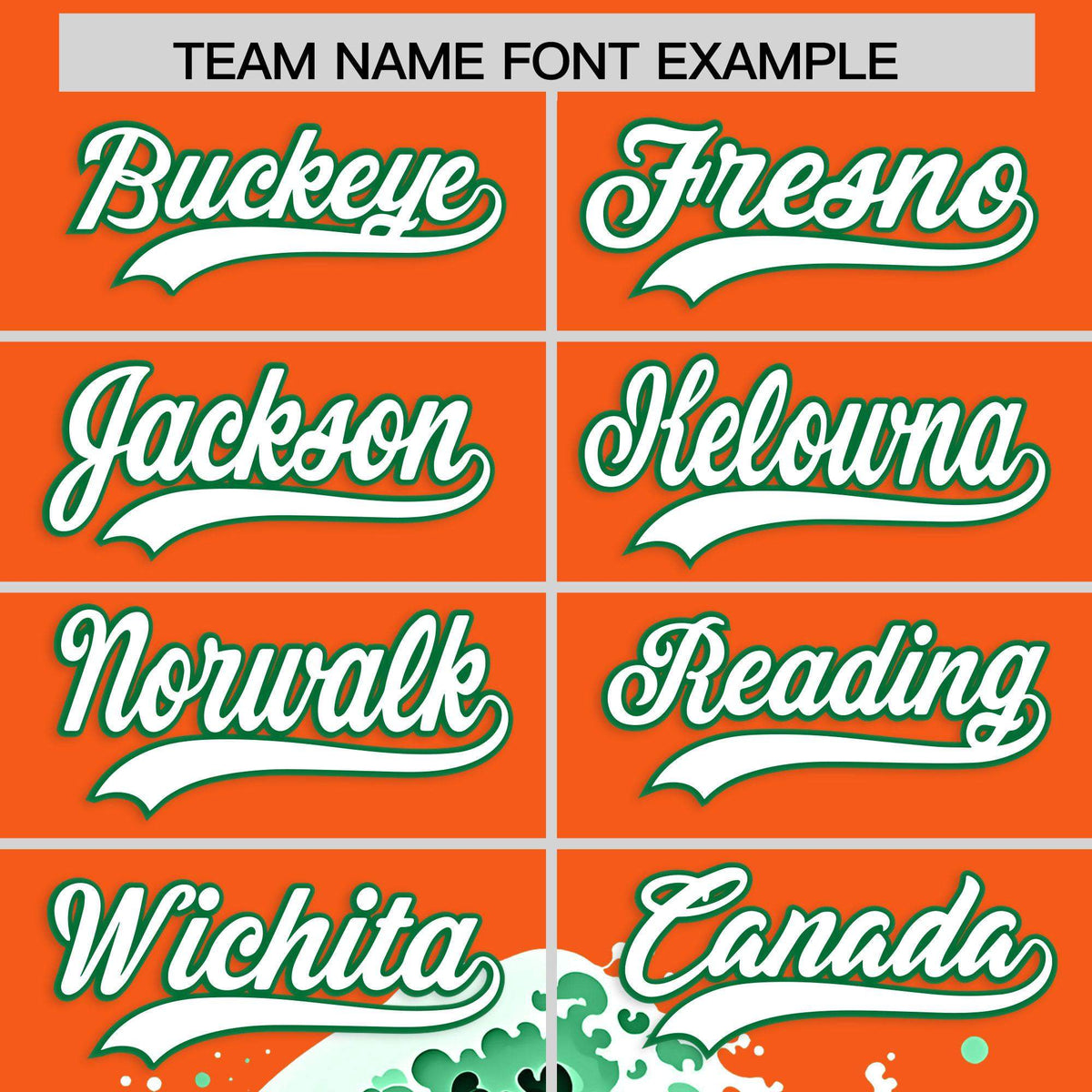 Custom Orange Wave Graffiti Pattern Authentic Baseball Jersey| KXKSHOP