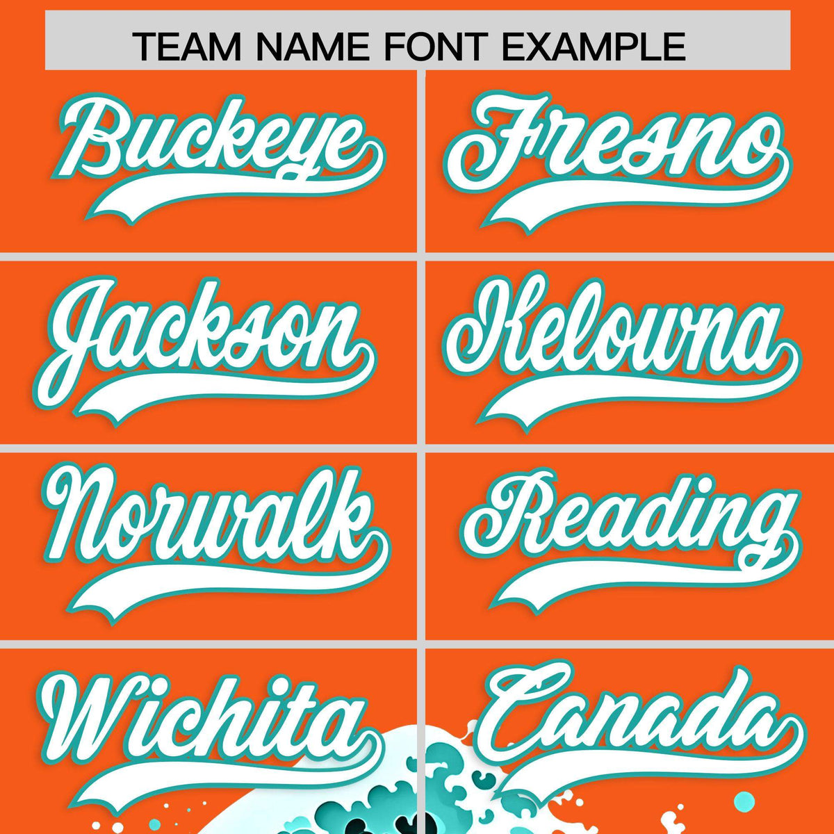 Custom Orange Wave Graffiti Pattern Authentic Baseball Jersey| KXKSHOP