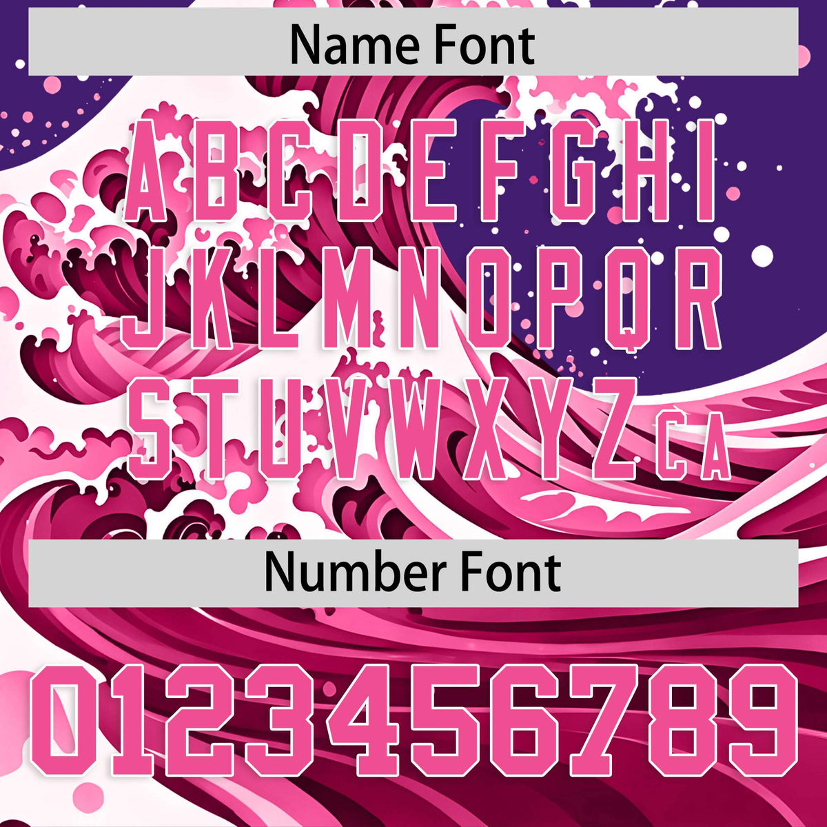 Custom Purple Wave Graffiti Pattern Authentic Baseball Jersey| KXKSHOP