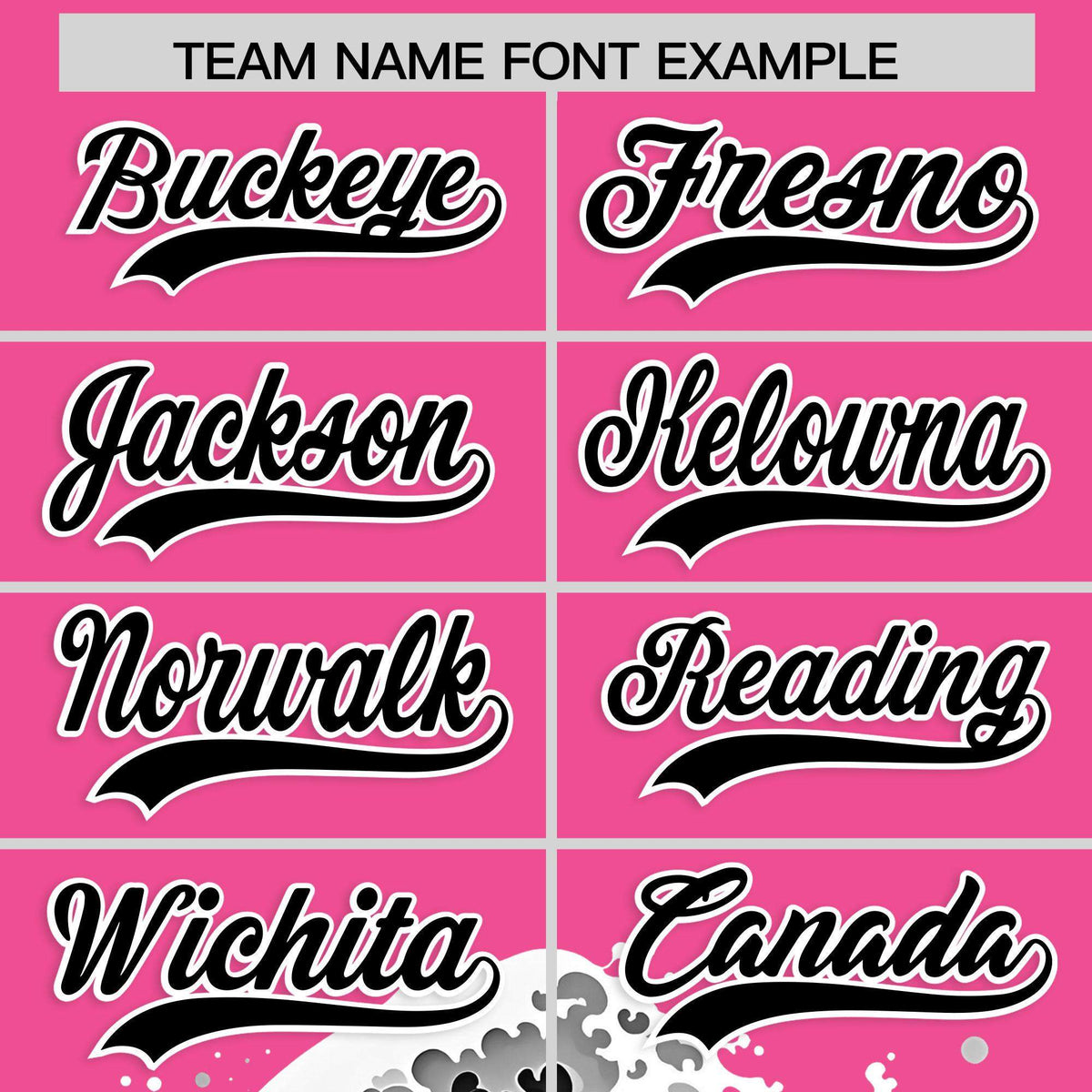 Custom Pink Wave Graffiti Pattern Authentic Baseball Jersey| KXKSHOP