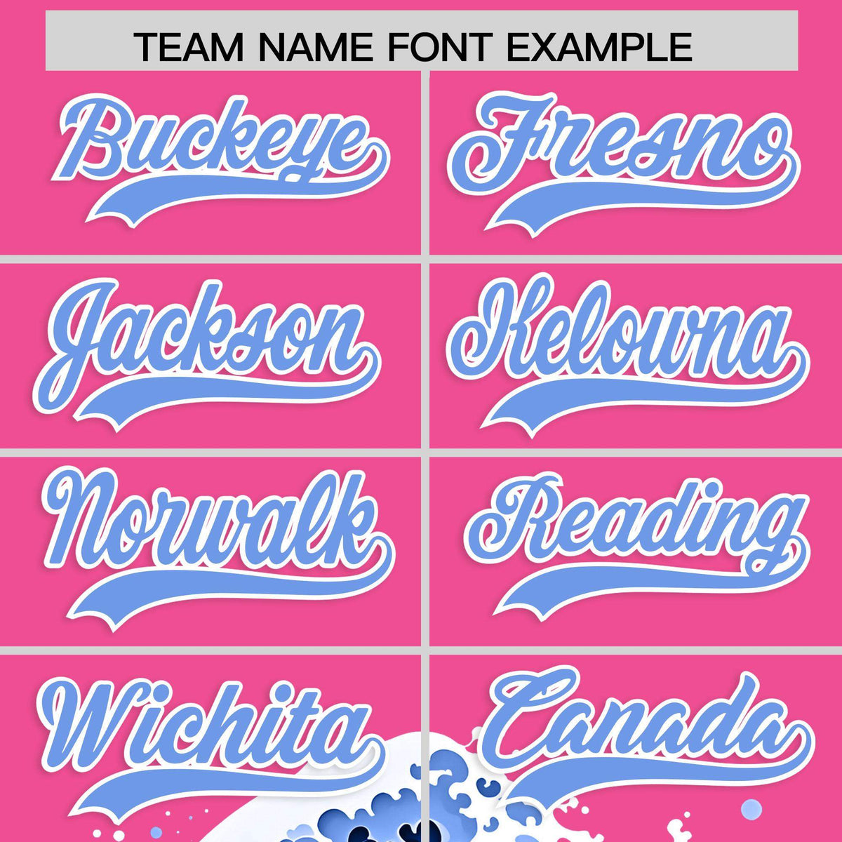 Custom Pink Wave Graffiti Pattern Authentic Baseball Jersey| KXKSHOP