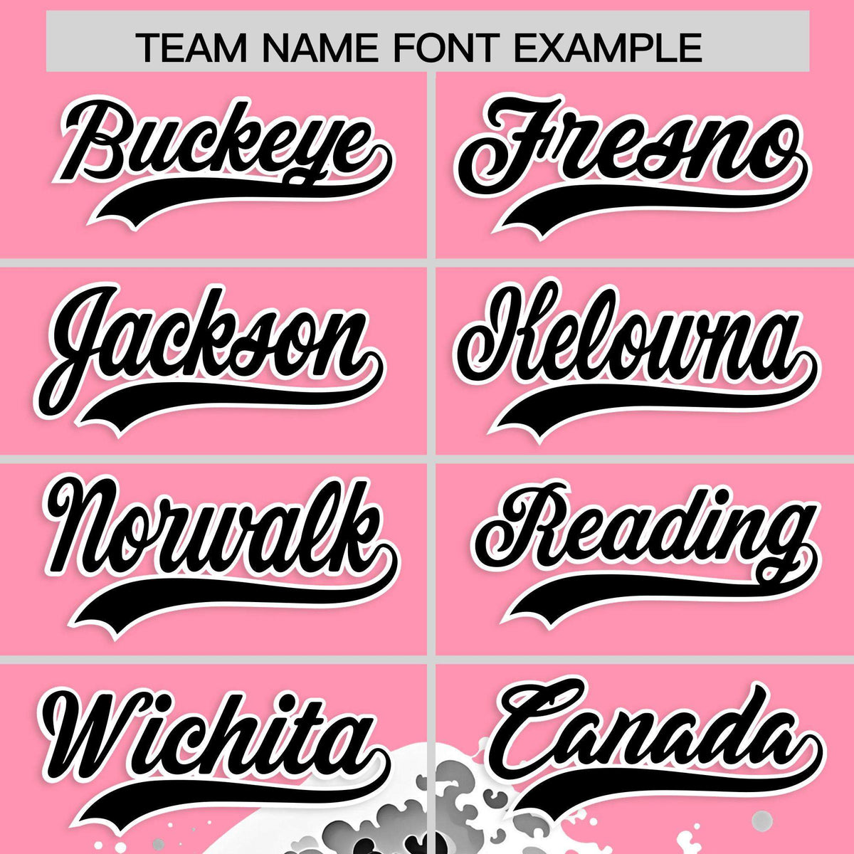 Custom Light Pink Wave Graffiti Pattern Authentic Baseball Jersey| KXKSHOP