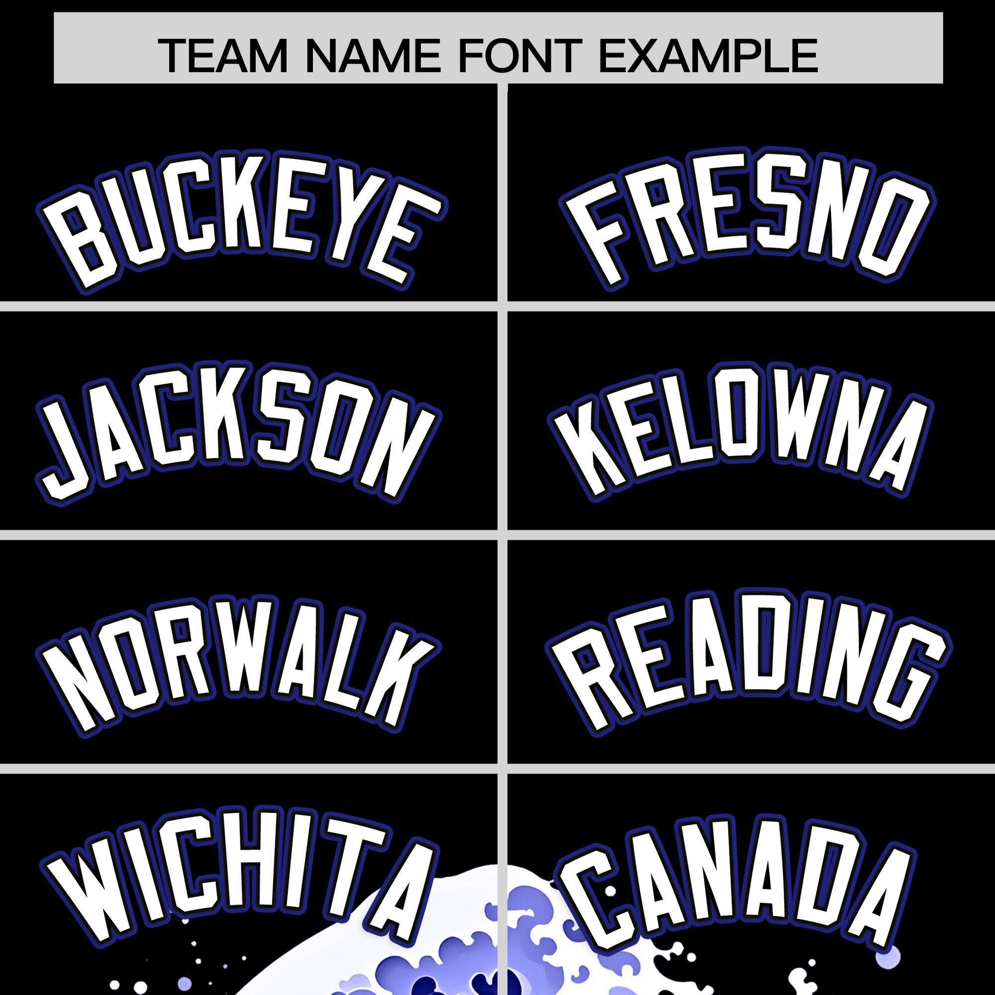 Custom Black Wave Graffiti Pattern Authentic Baseball Jersey| KXKSHOP