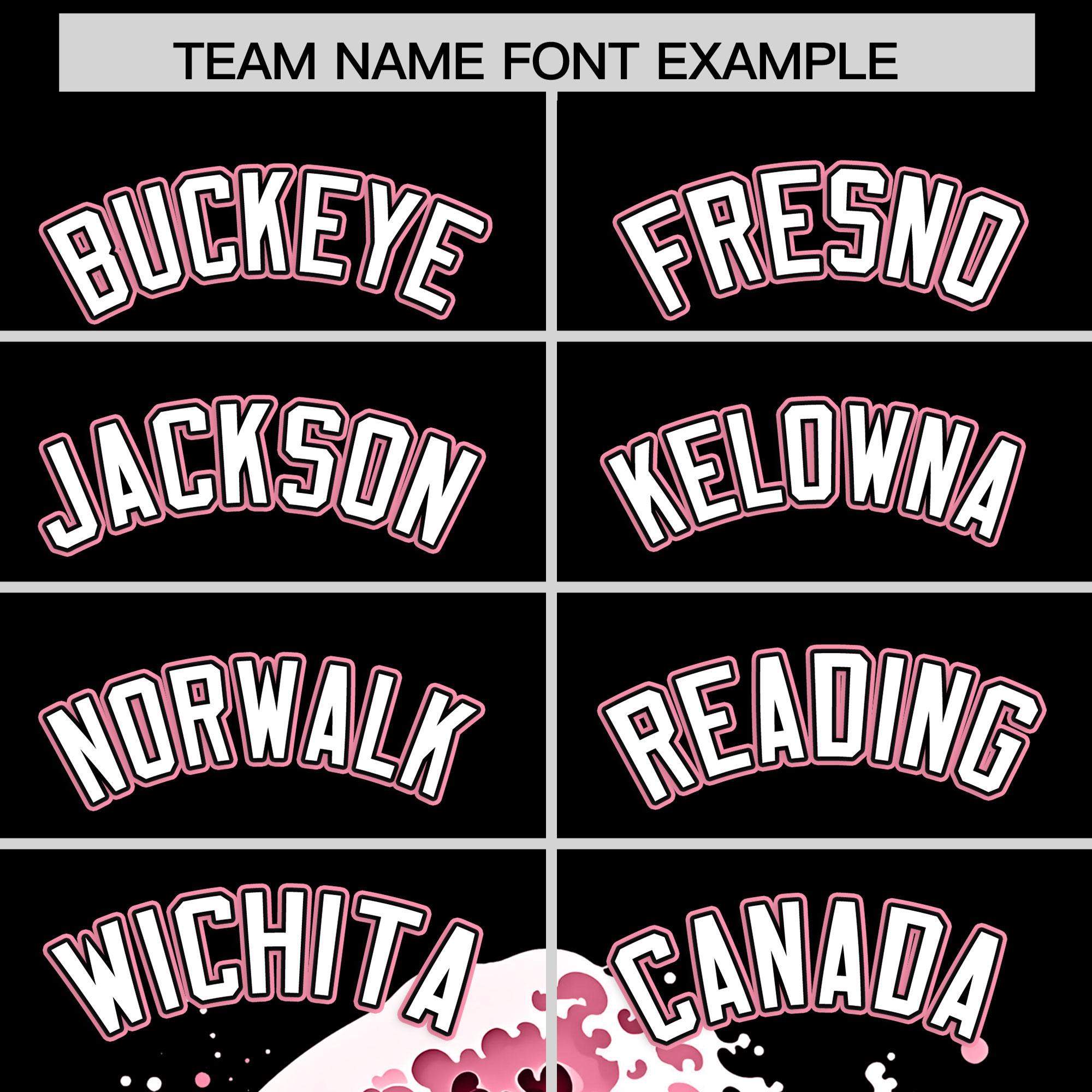 Custom Black Wave Graffiti Pattern Authentic Baseball Jersey | KXKSHOP