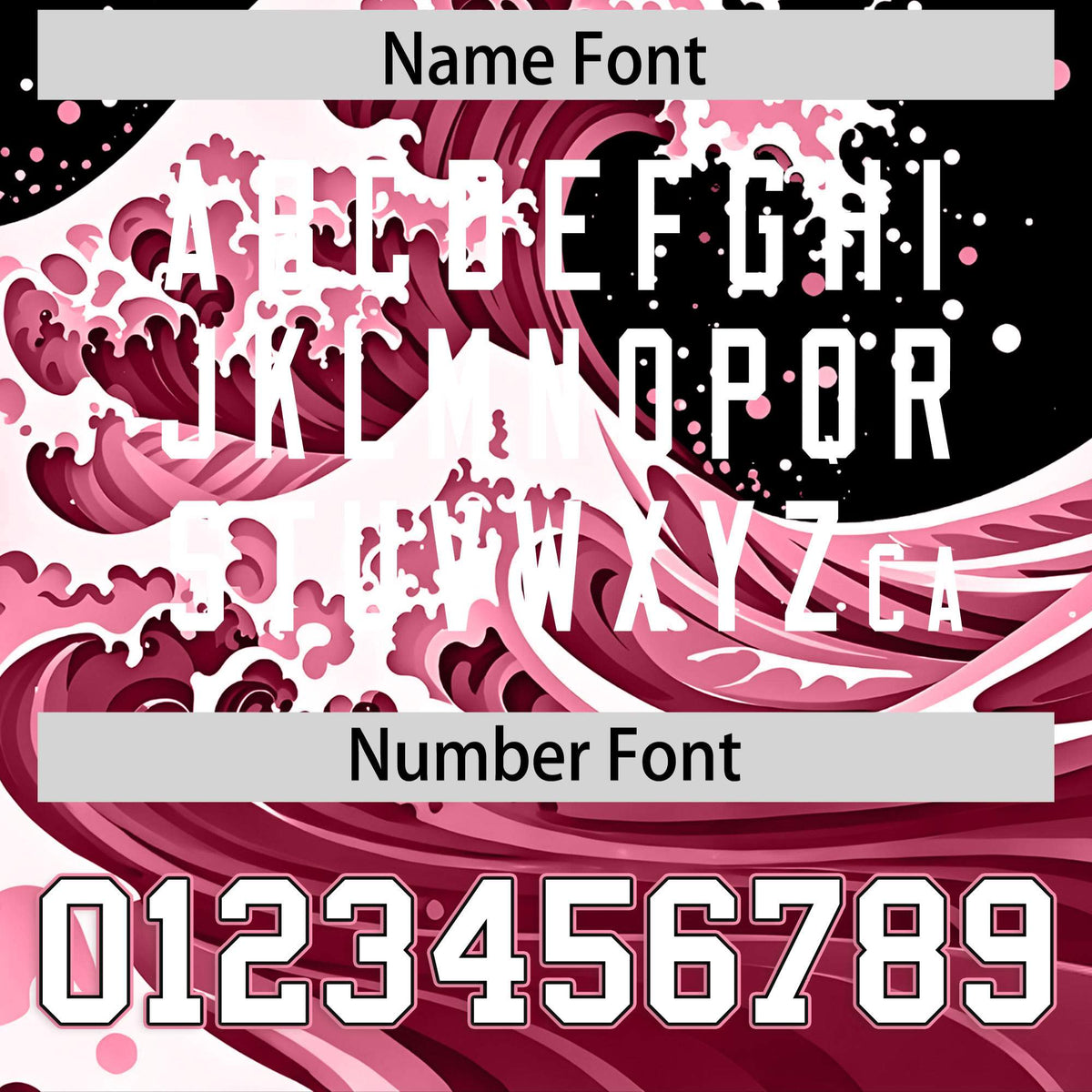 Custom Black Wave Graffiti Pattern Authentic Baseball Jersey| KXKSHOP