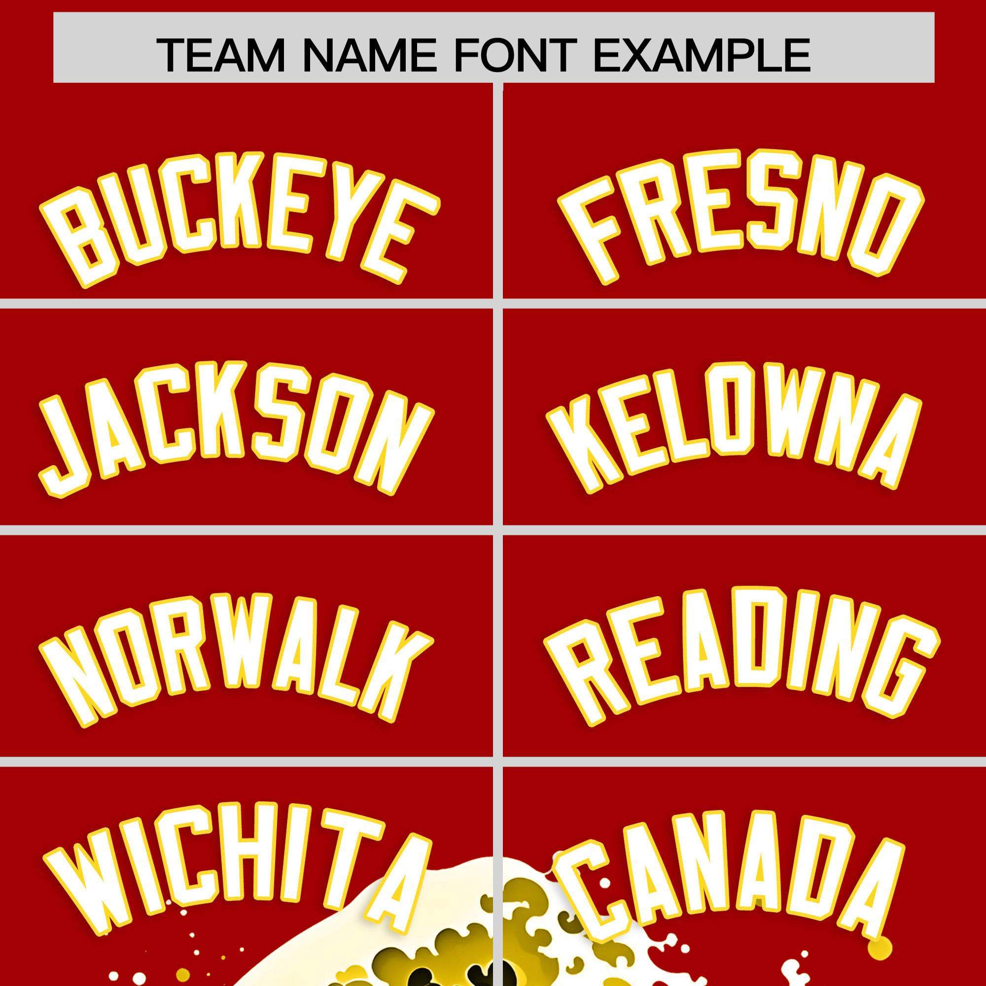 Custom Red Wave Graffiti Pattern Authentic Baseball Jersey | KXKSHOP