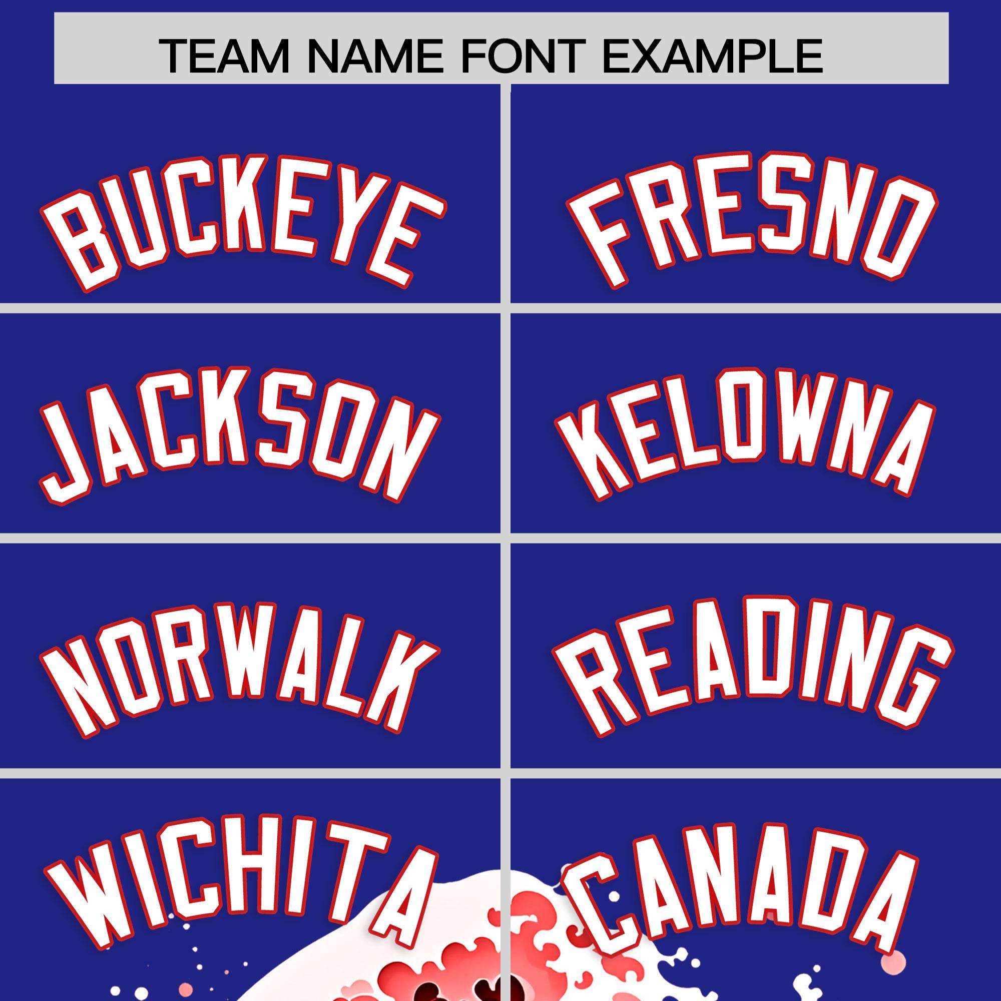 Custom Royal Wave Graffiti Pattern Authentic Baseball Jersey | KXKSHOP