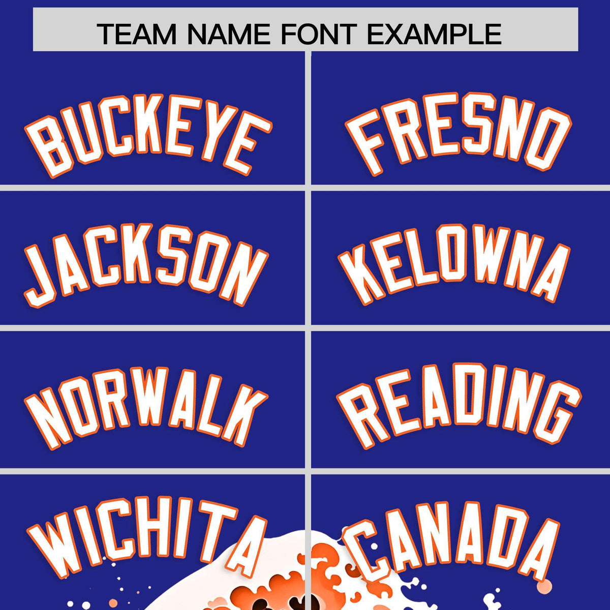 Custom Royal Wave Graffiti Pattern Authentic Baseball Jersey| KXKSHOP