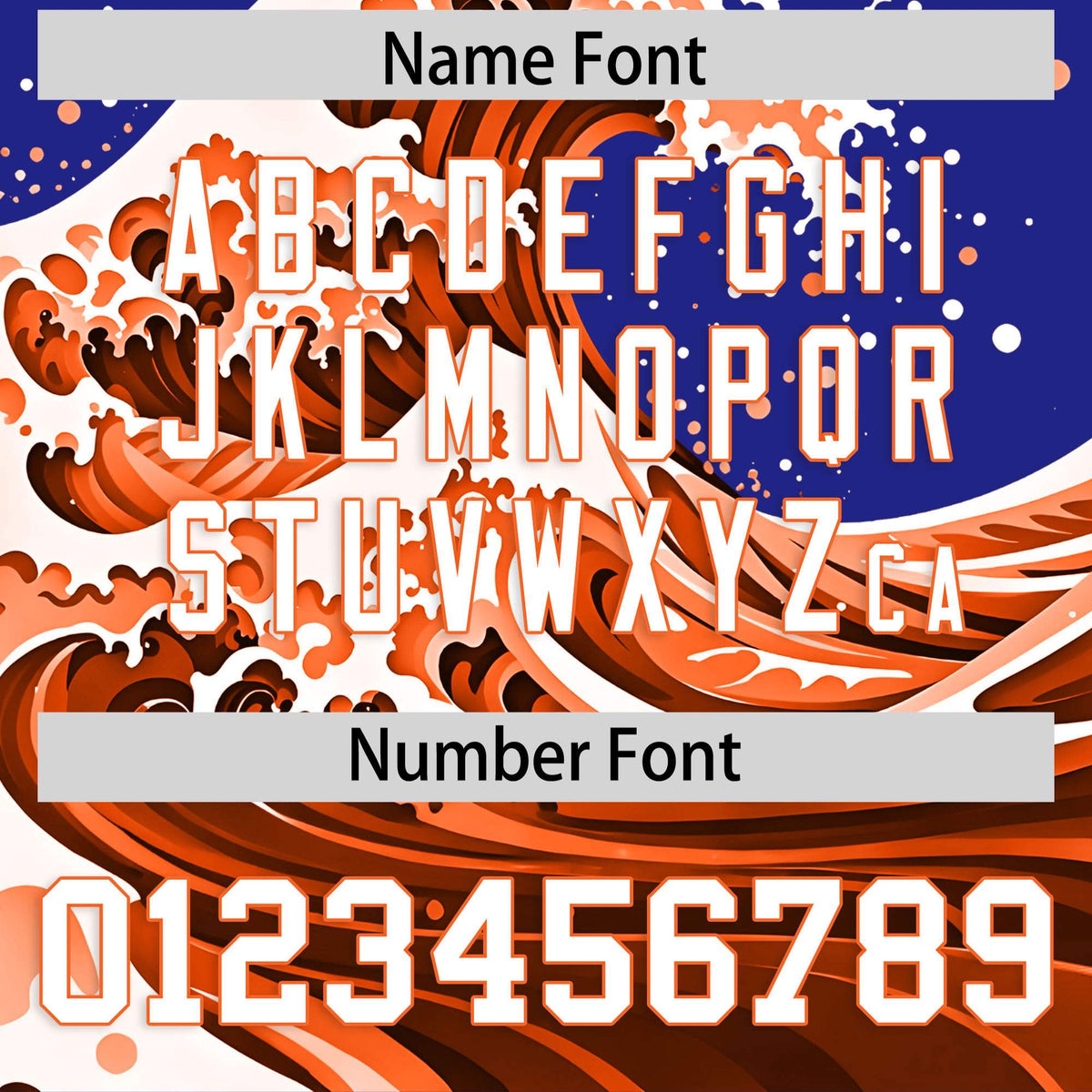 Custom Royal Wave Graffiti Pattern Authentic Baseball Jersey| KXKSHOP