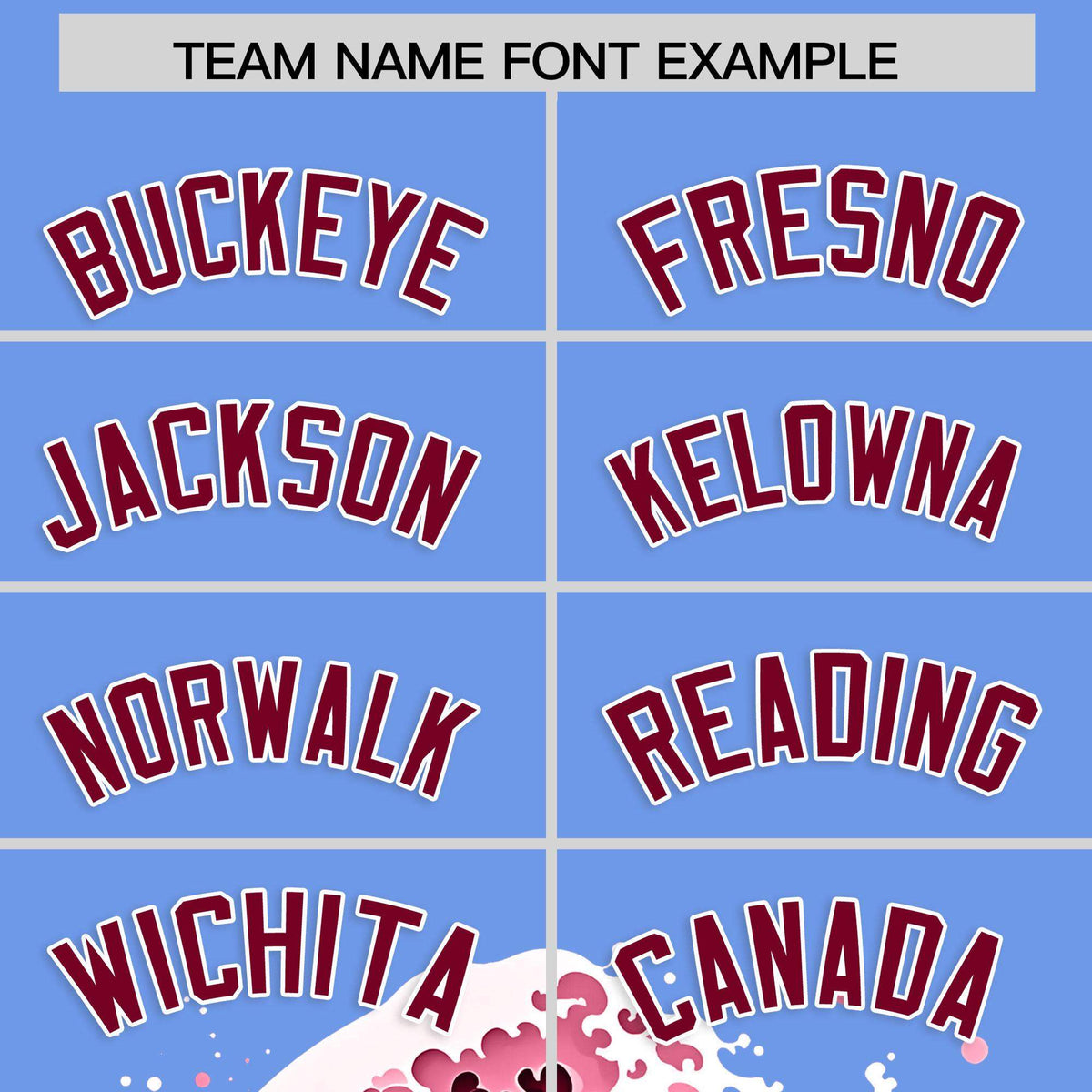 Custom Light Blue Wave Graffiti Pattern Authentic Baseball Jersey| KXKSHOP