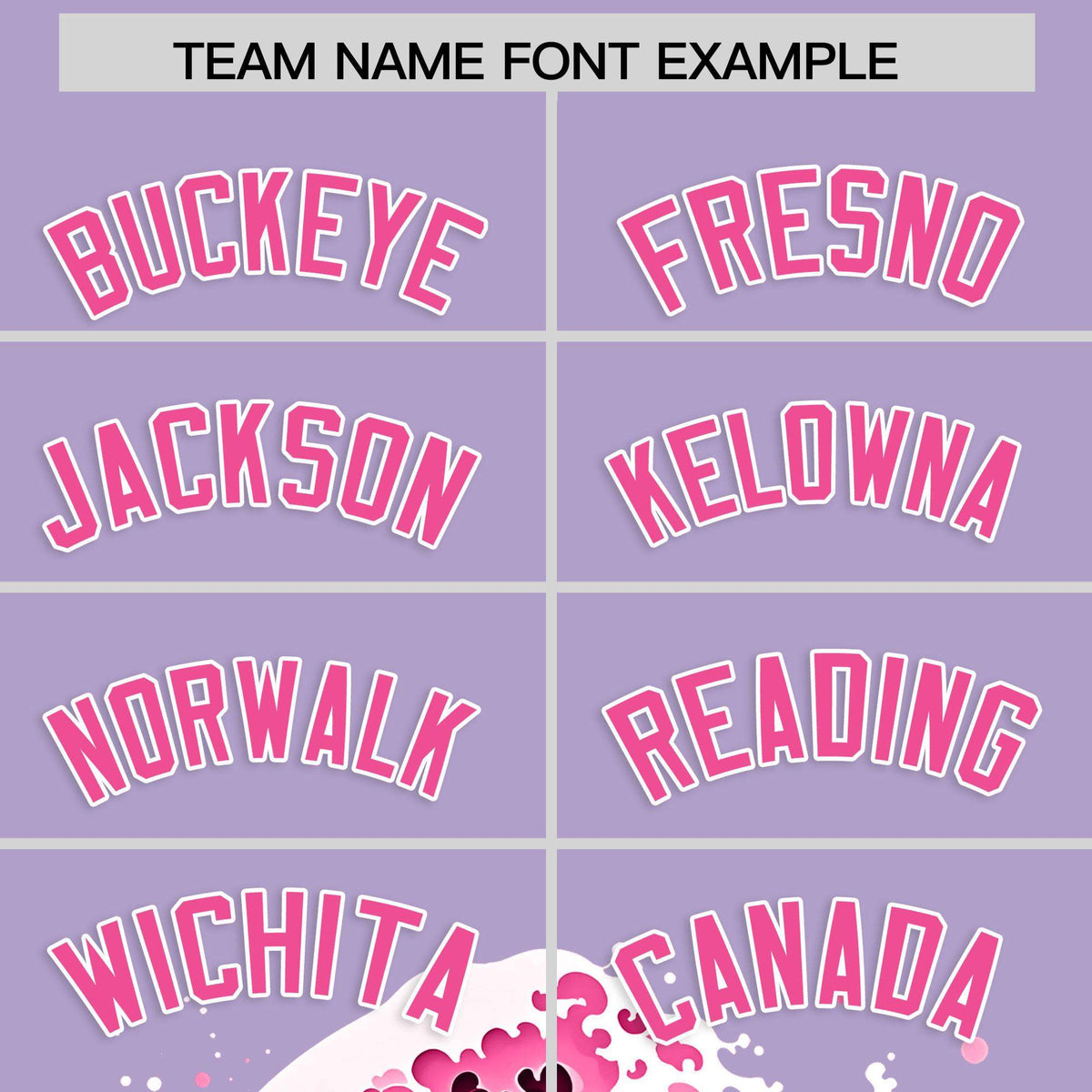 Custom Light Purple Wave Graffiti Pattern Authentic Baseball Jersey| KXKSHOP