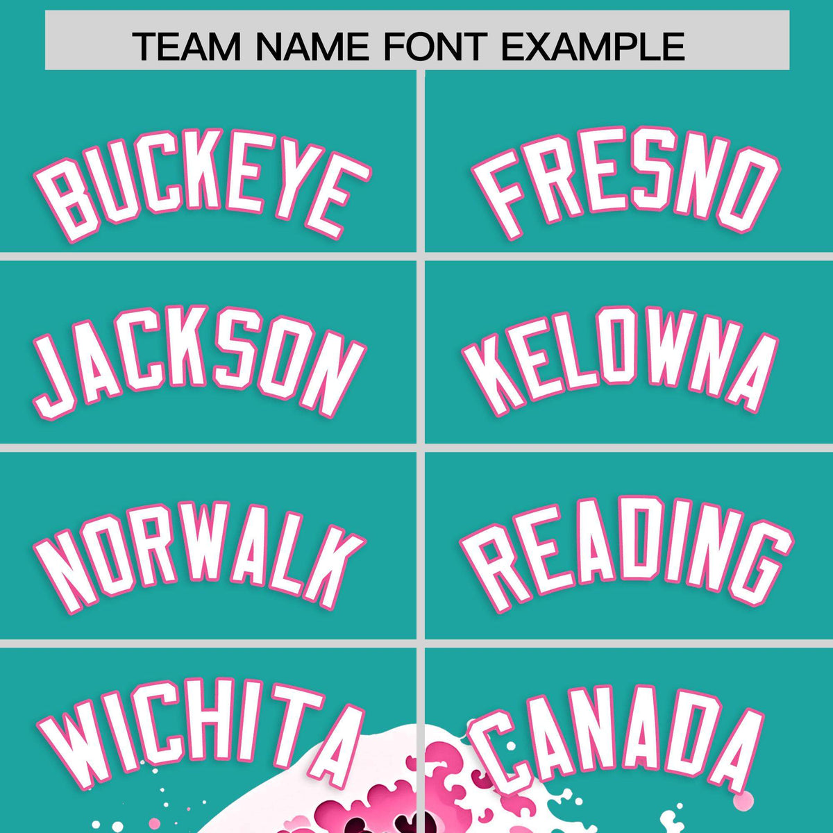 Custom Aqua Wave Graffiti Pattern Authentic Baseball Jersey| KXKSHOP