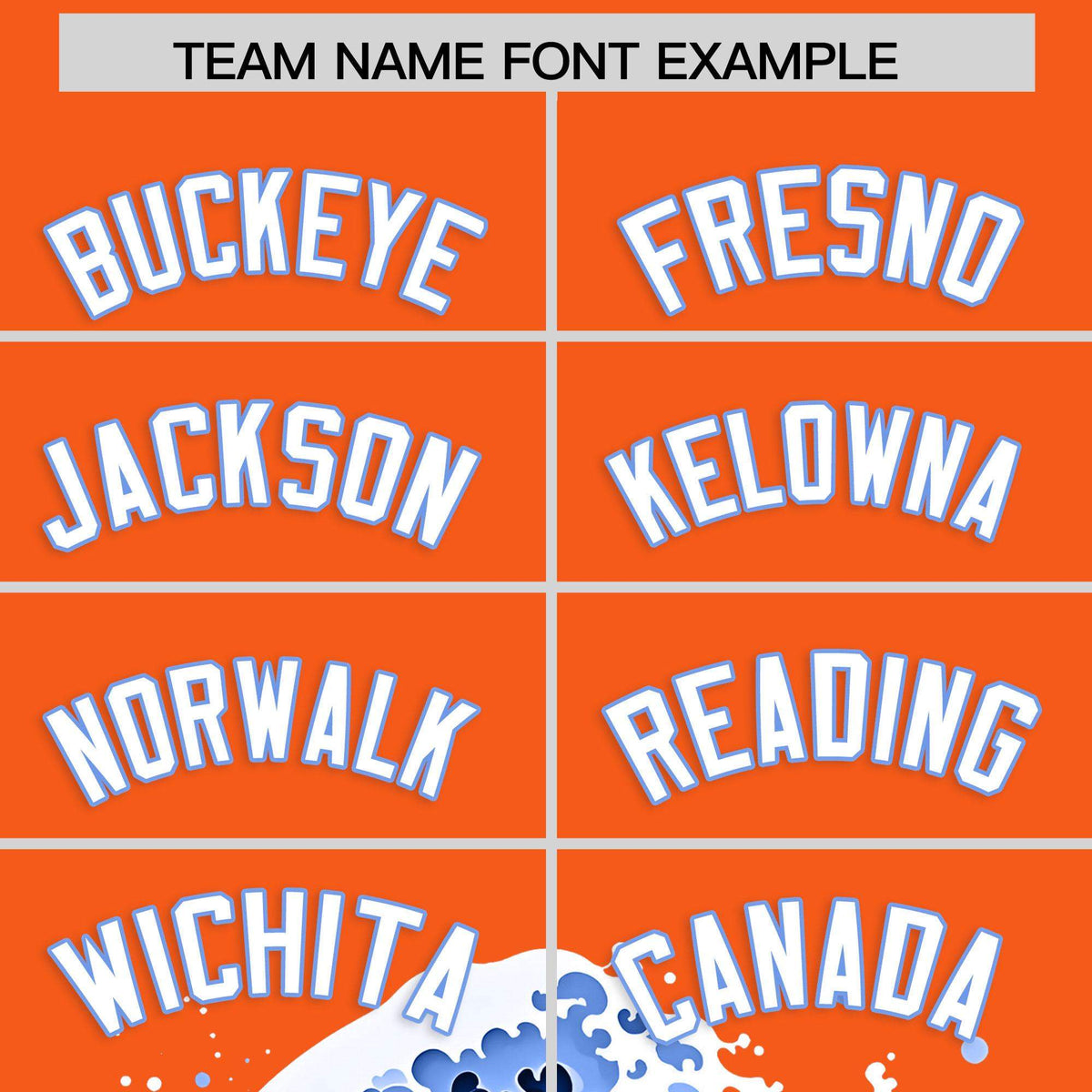 Custom Orange Wave Graffiti Pattern Authentic Baseball Jersey| KXKSHOP