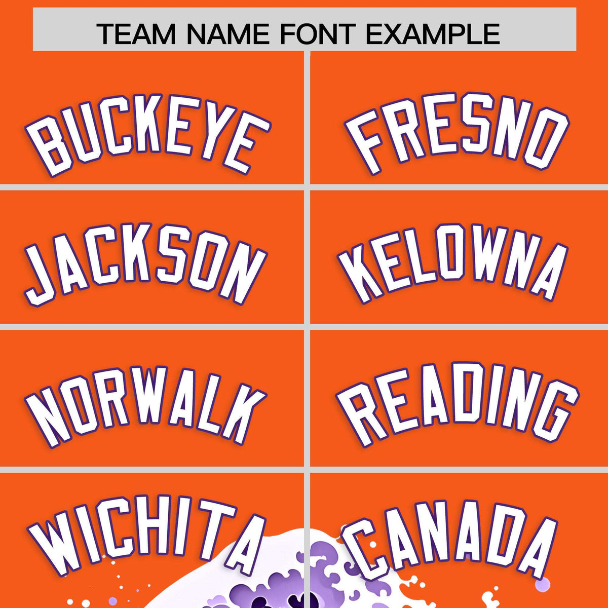 Custom Orange Wave Graffiti Pattern Authentic Baseball Jersey| KXKSHOP