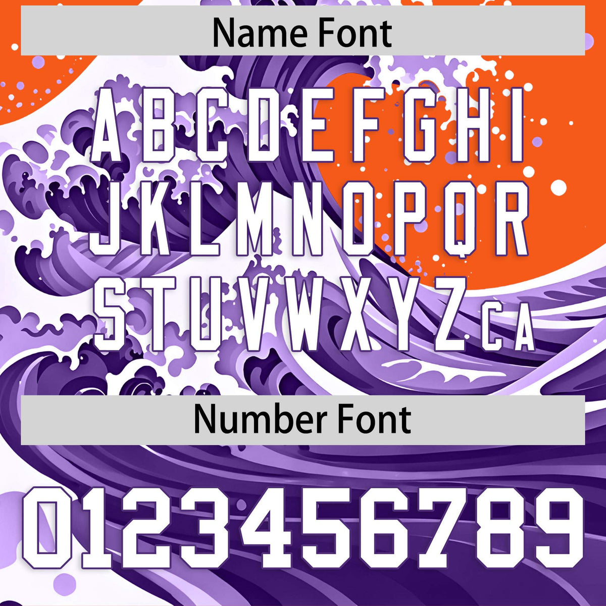 Custom Orange Wave Graffiti Pattern Authentic Baseball Jersey| KXKSHOP