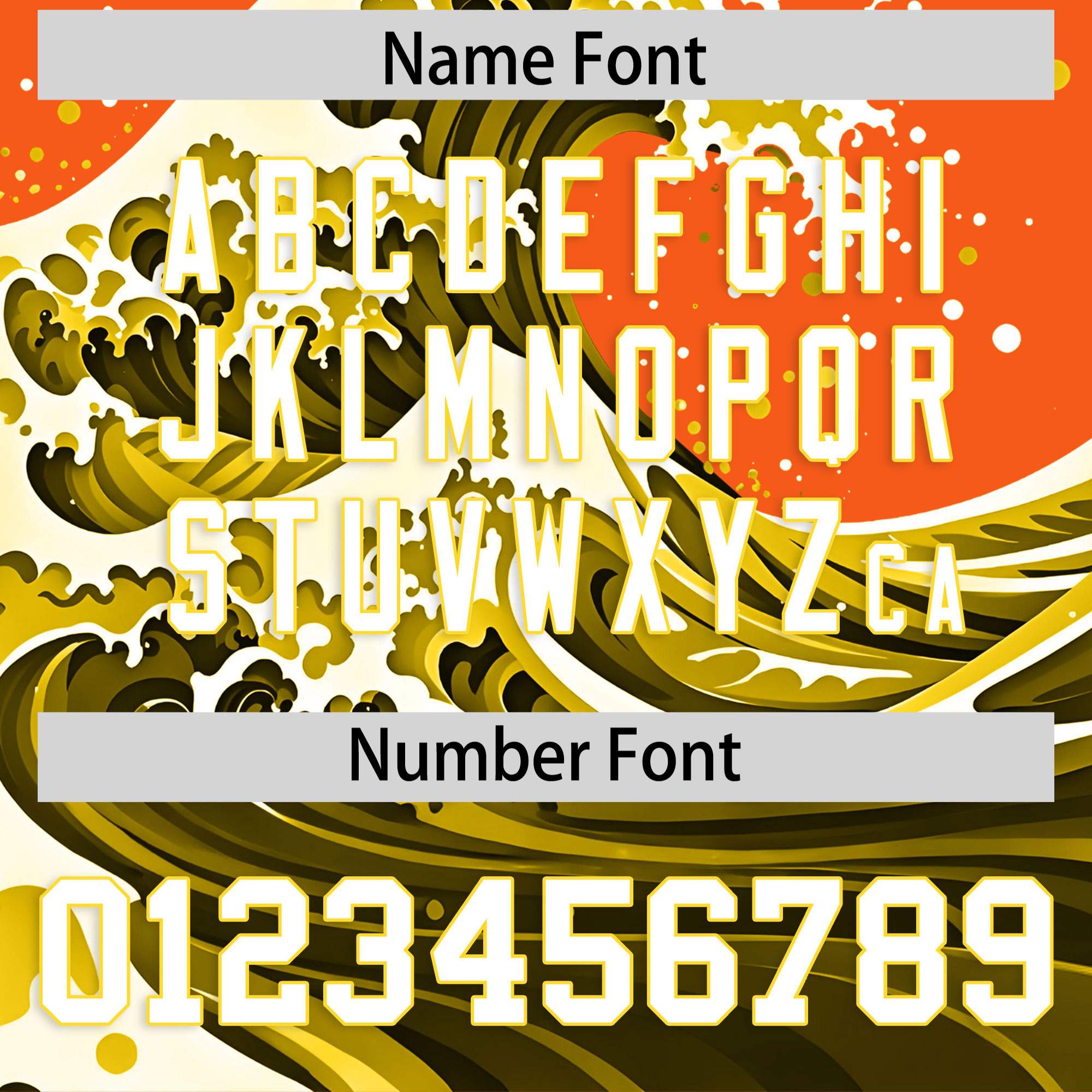Custom Orange Wave Graffiti Pattern Authentic Baseball Jersey| KXKSHOP