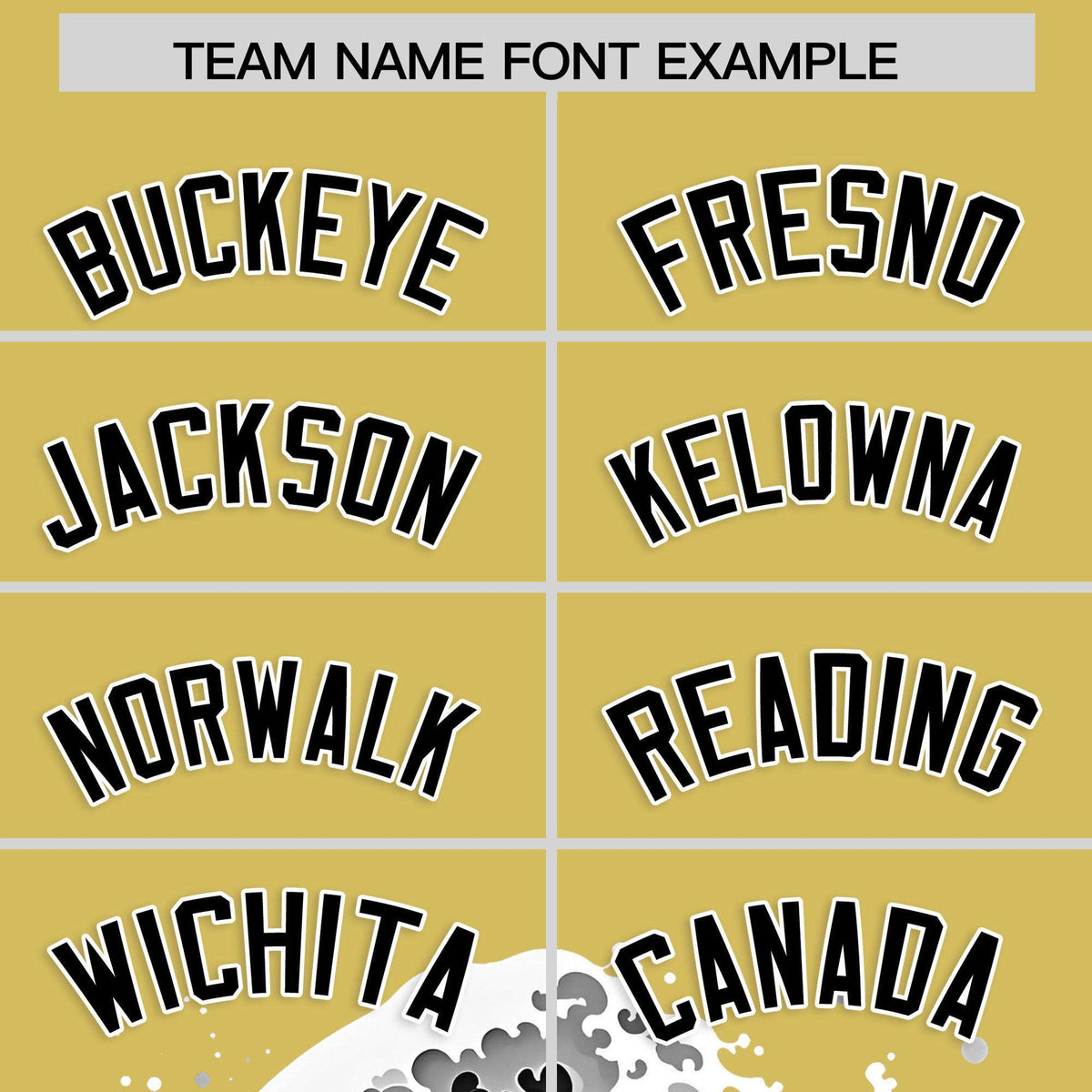 Custom Old Gold Wave Graffiti Pattern Authentic Baseball Jersey| KXKSHOP