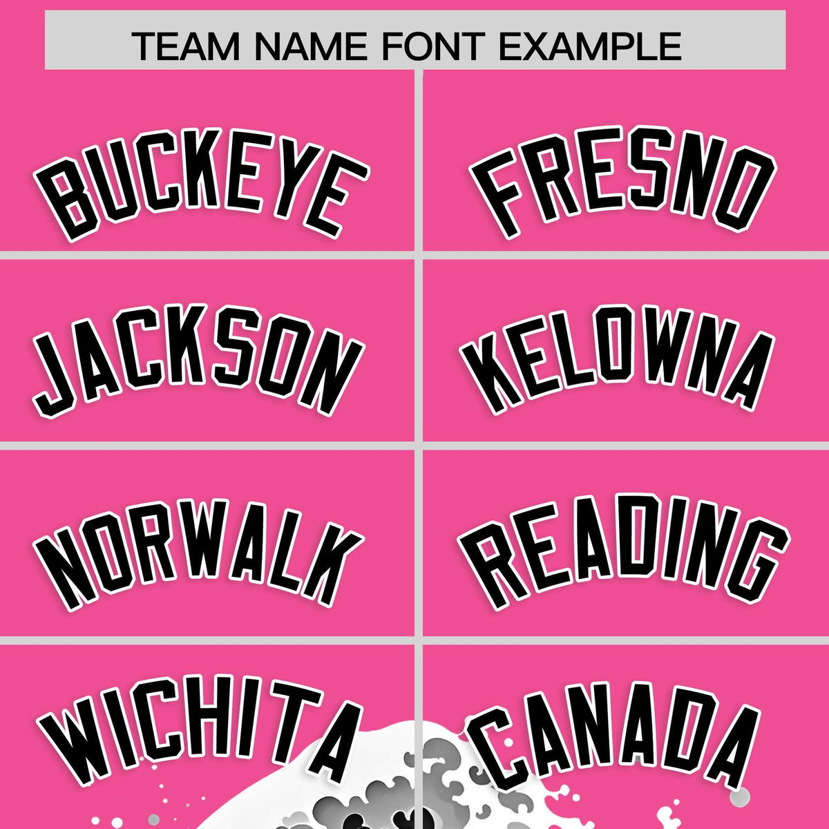 Custom Pink Wave Graffiti Pattern Authentic Baseball Jersey| KXKSHOP