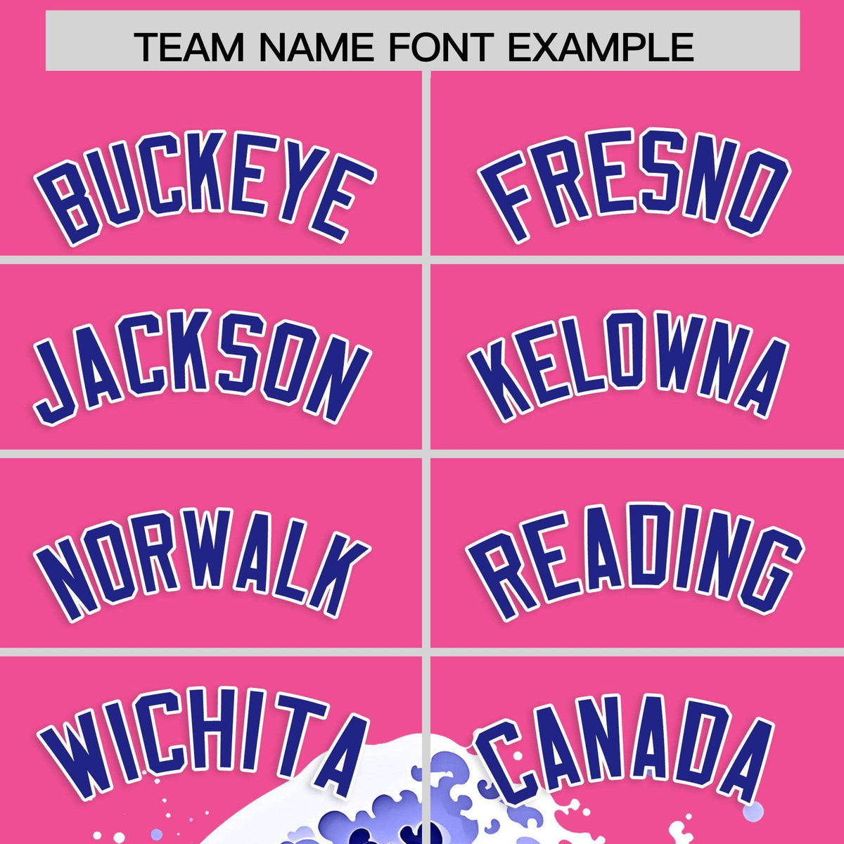 Custom Pink Wave Graffiti Pattern Authentic Baseball Jersey| KXKSHOP