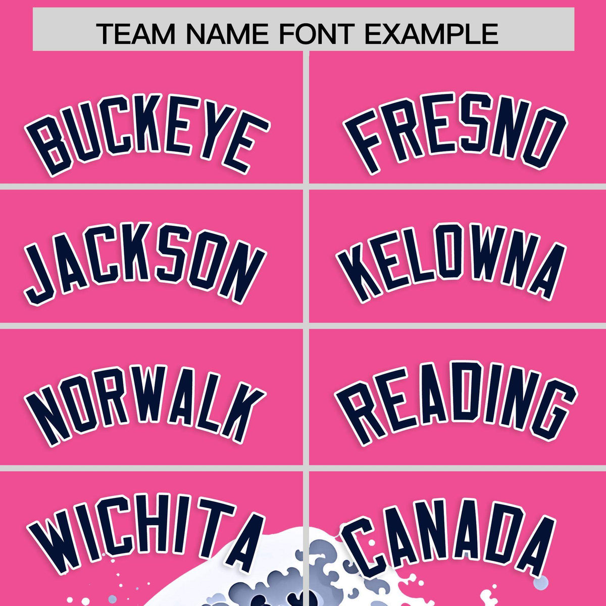 Custom Pink Wave Graffiti Pattern Authentic Baseball Jersey| KXKSHOP