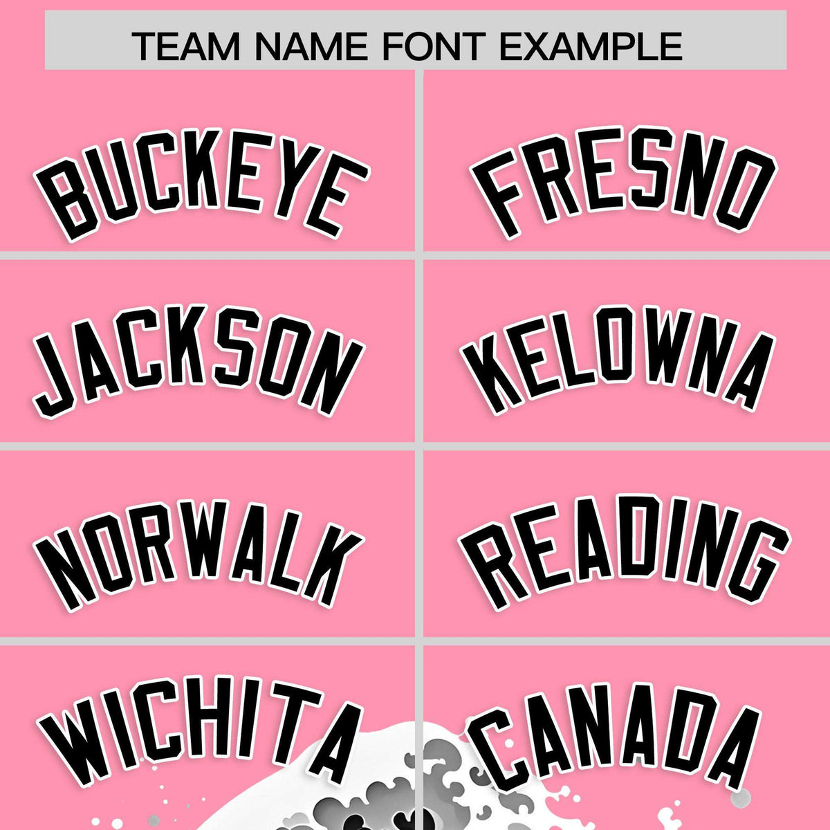 Custom Light Pink Wave Graffiti Pattern Authentic Baseball Jersey| KXKSHOP